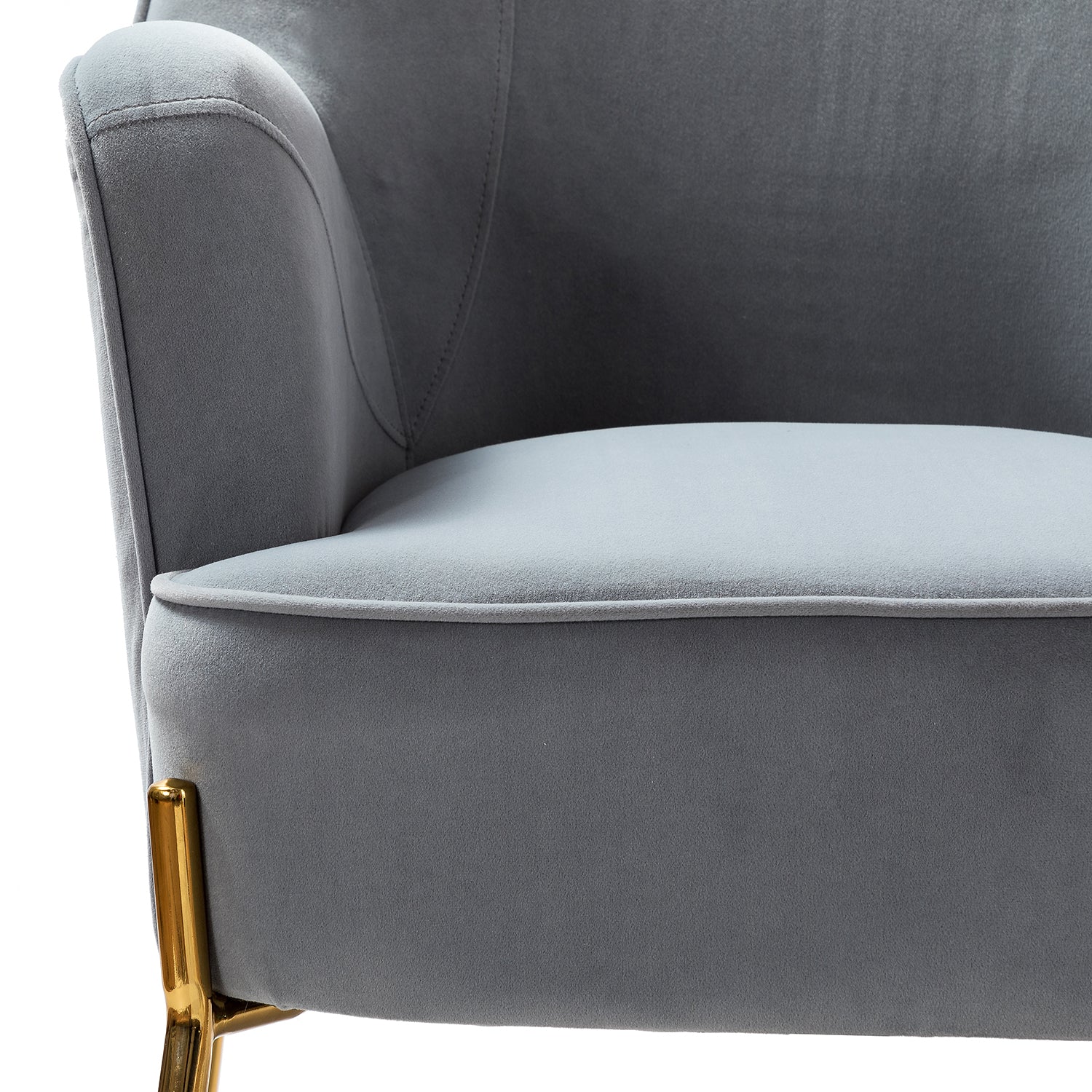 Nora Accent Chair in Grey