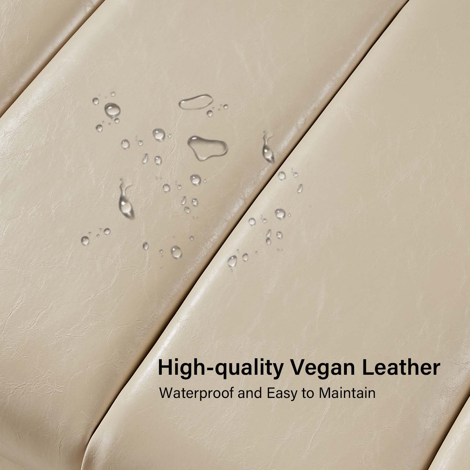 Laurg Upholstered Bench in Beige