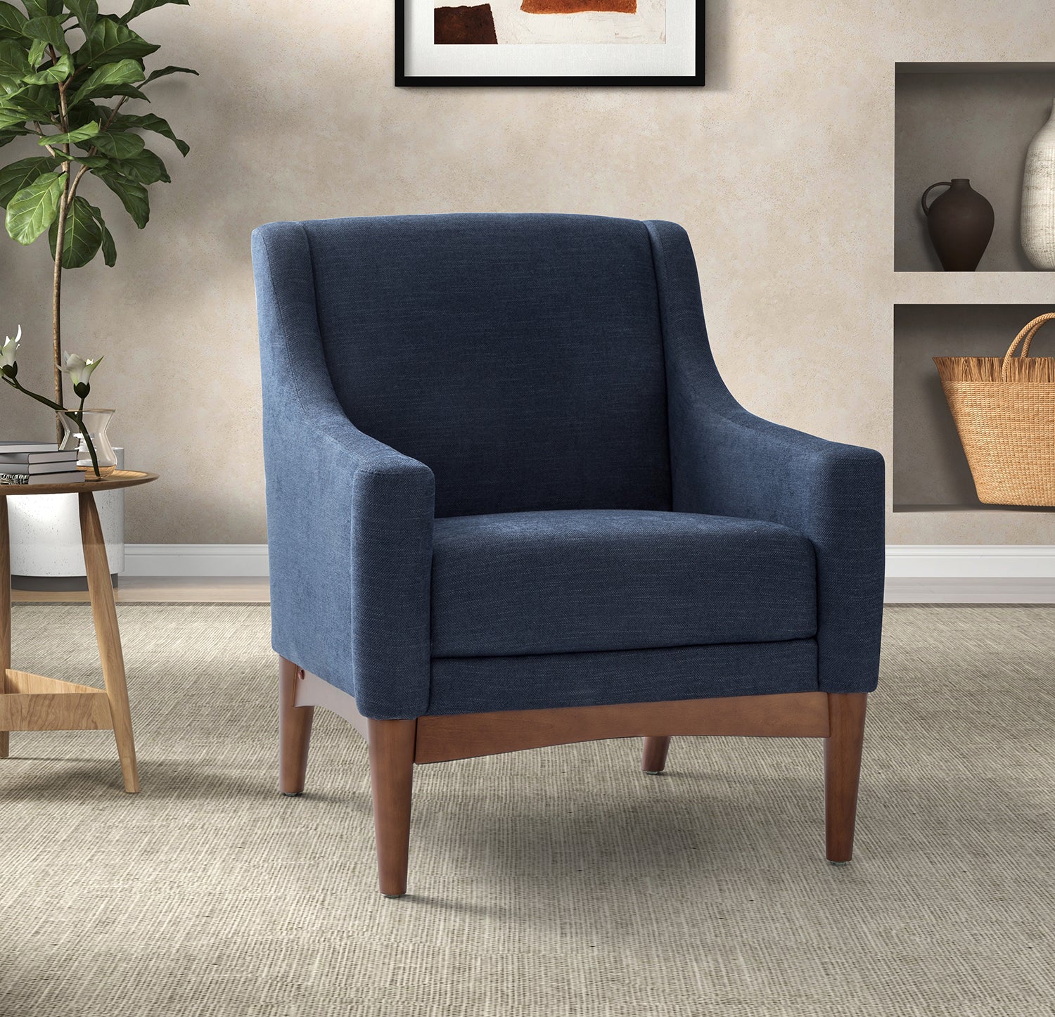Gerard Armchair in Navy