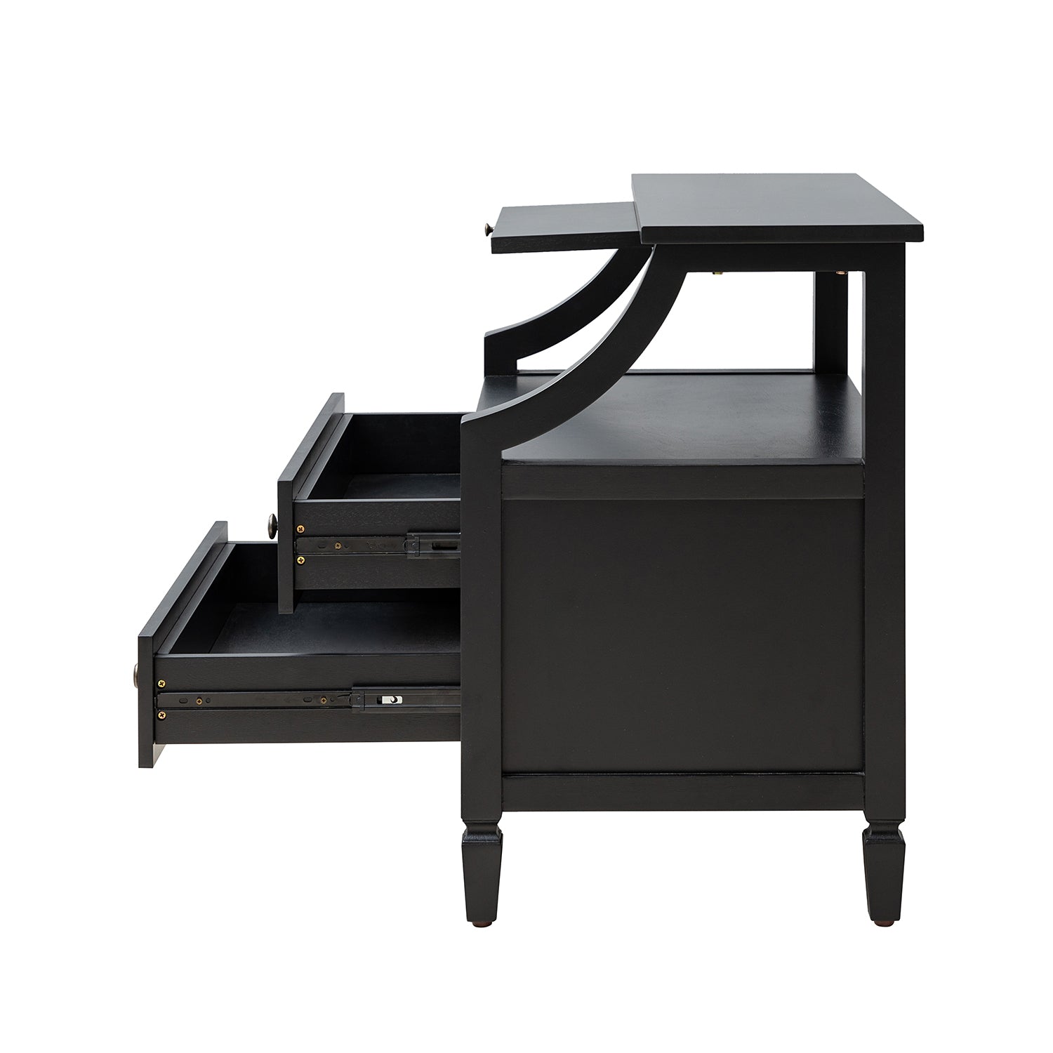 Bernadette Nightstand in Black