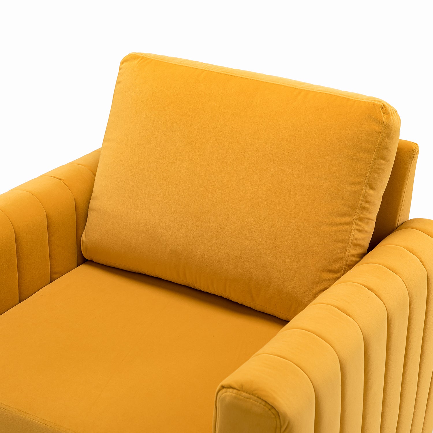 Ganymedes Club Chair in Mustard