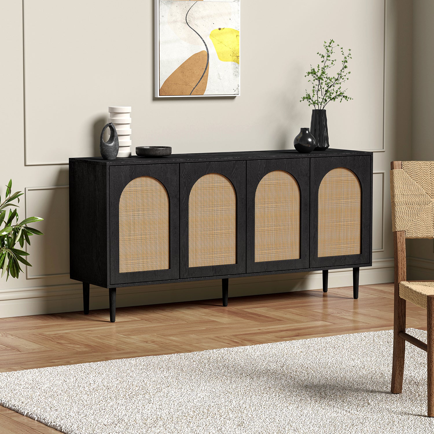 Lenz Sideboard in Black