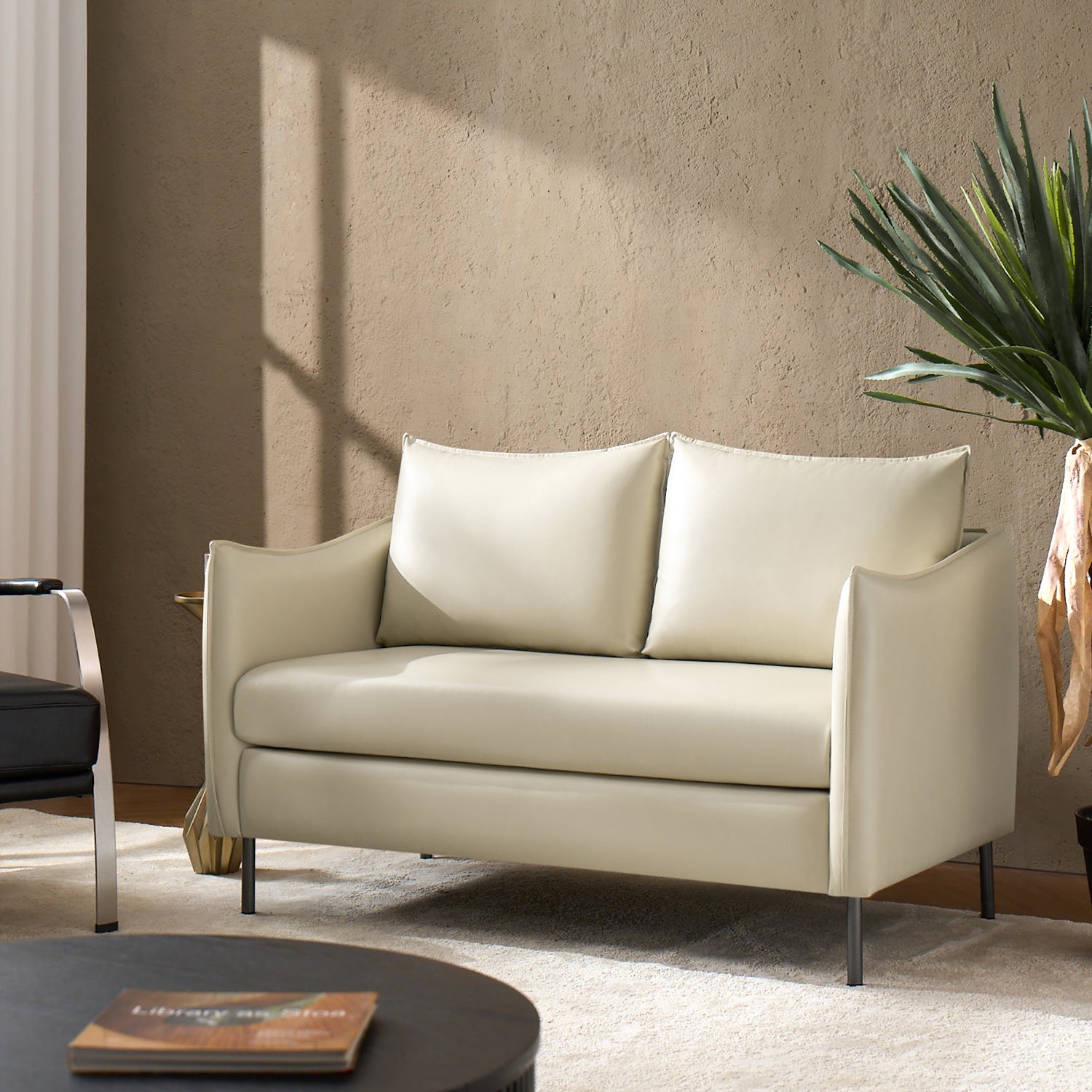 Monroe Loveseat in Beige