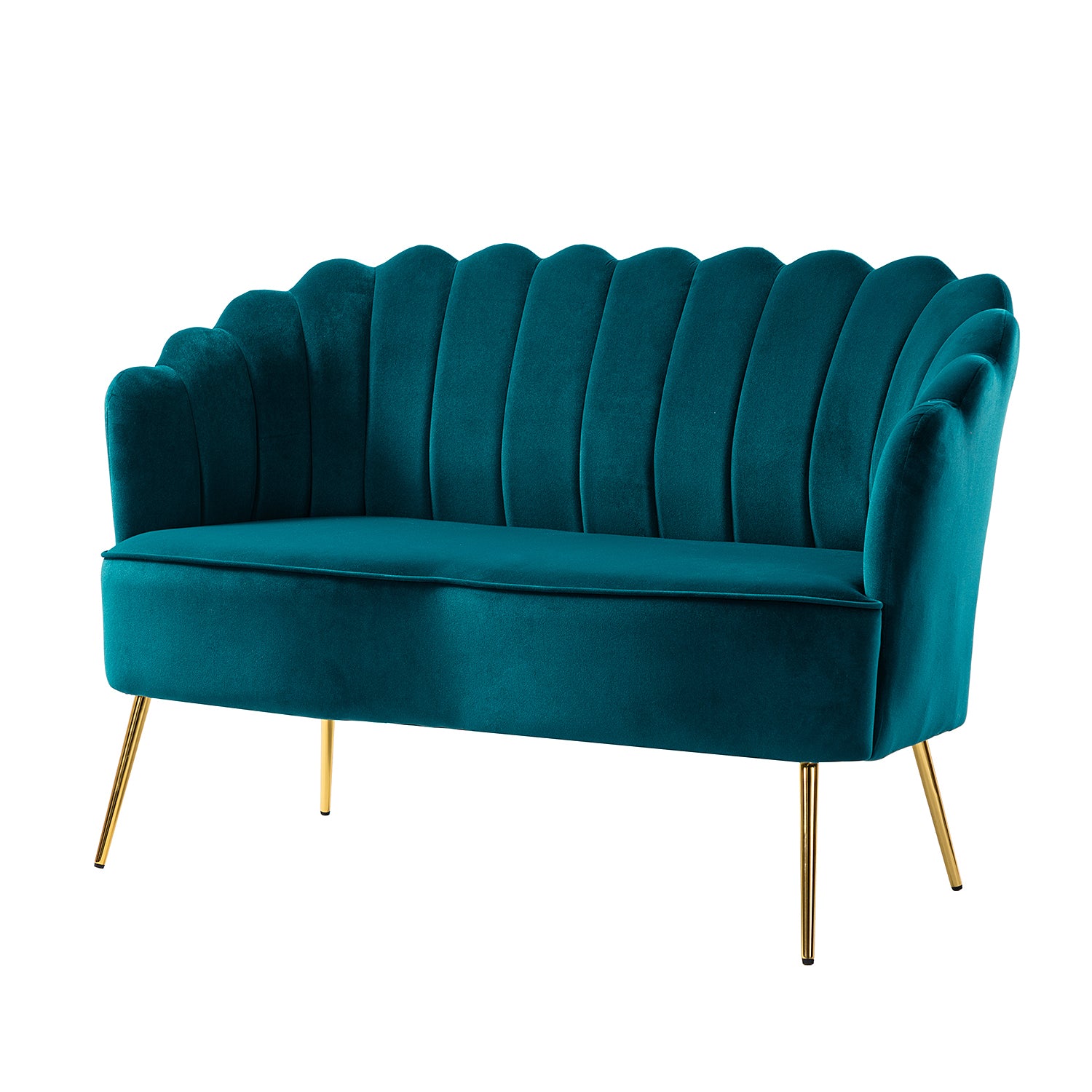 Donata Loveseat in Teal