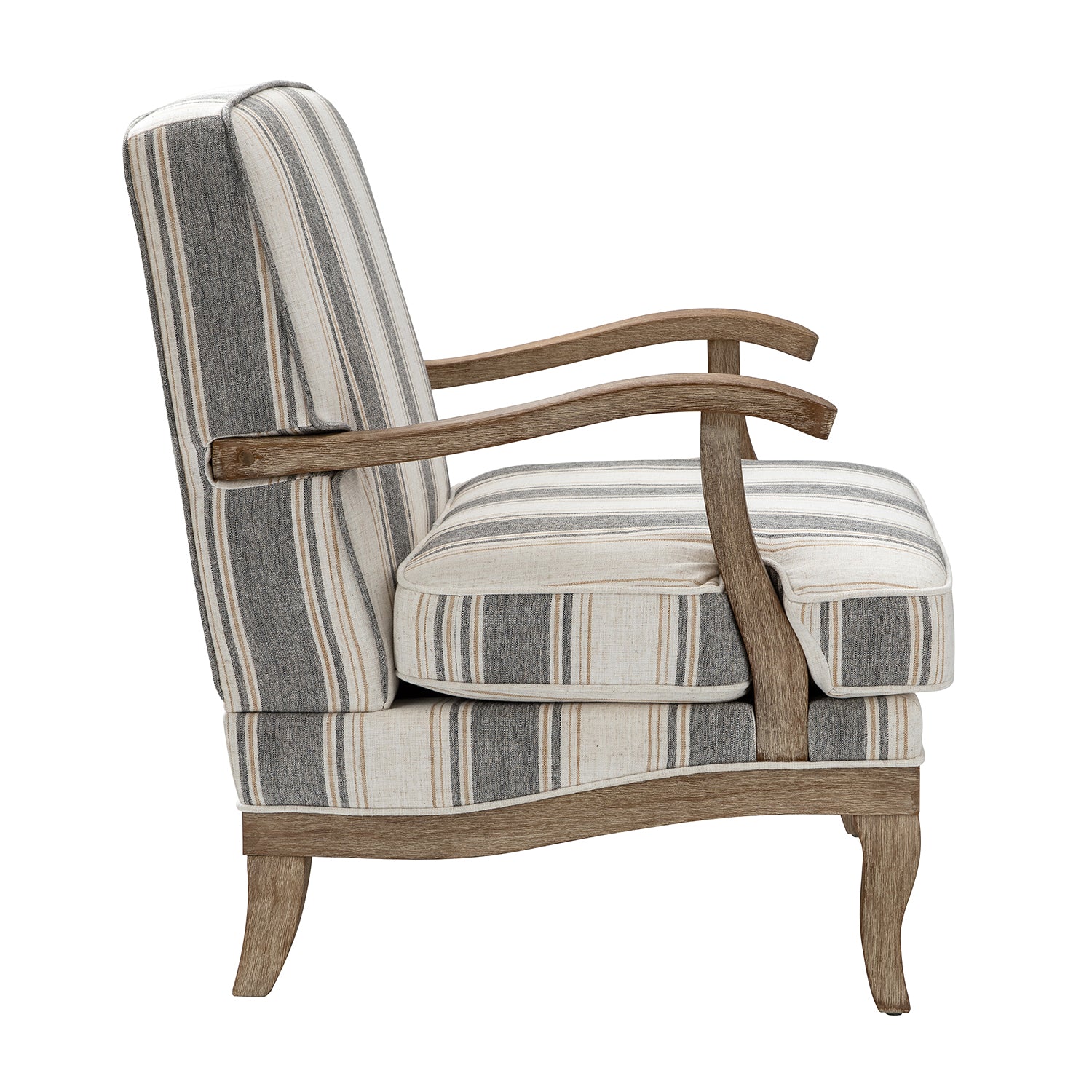 Peppone Armchair in Strip