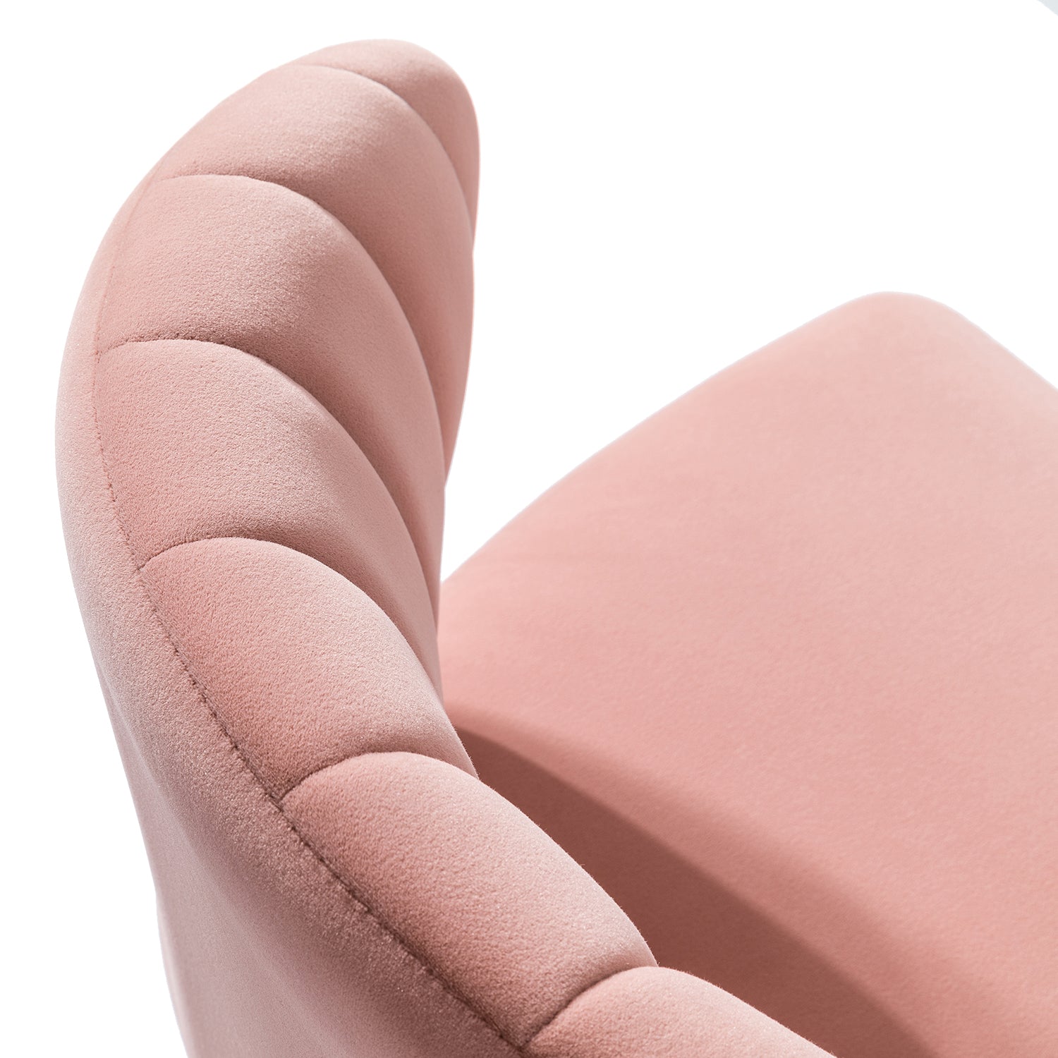 Luna Side Chair in Pink