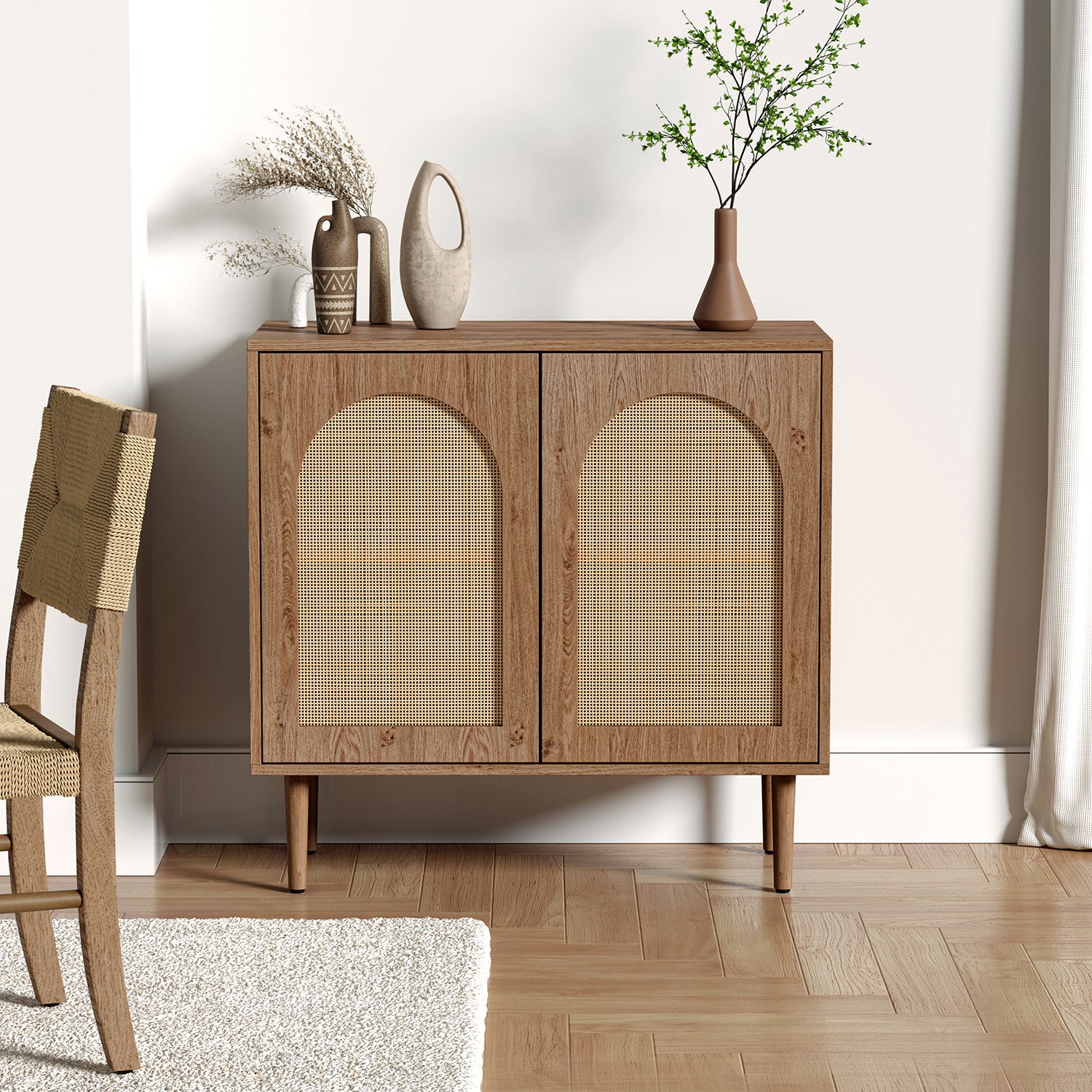 Juli Accent Cabinet in Oak