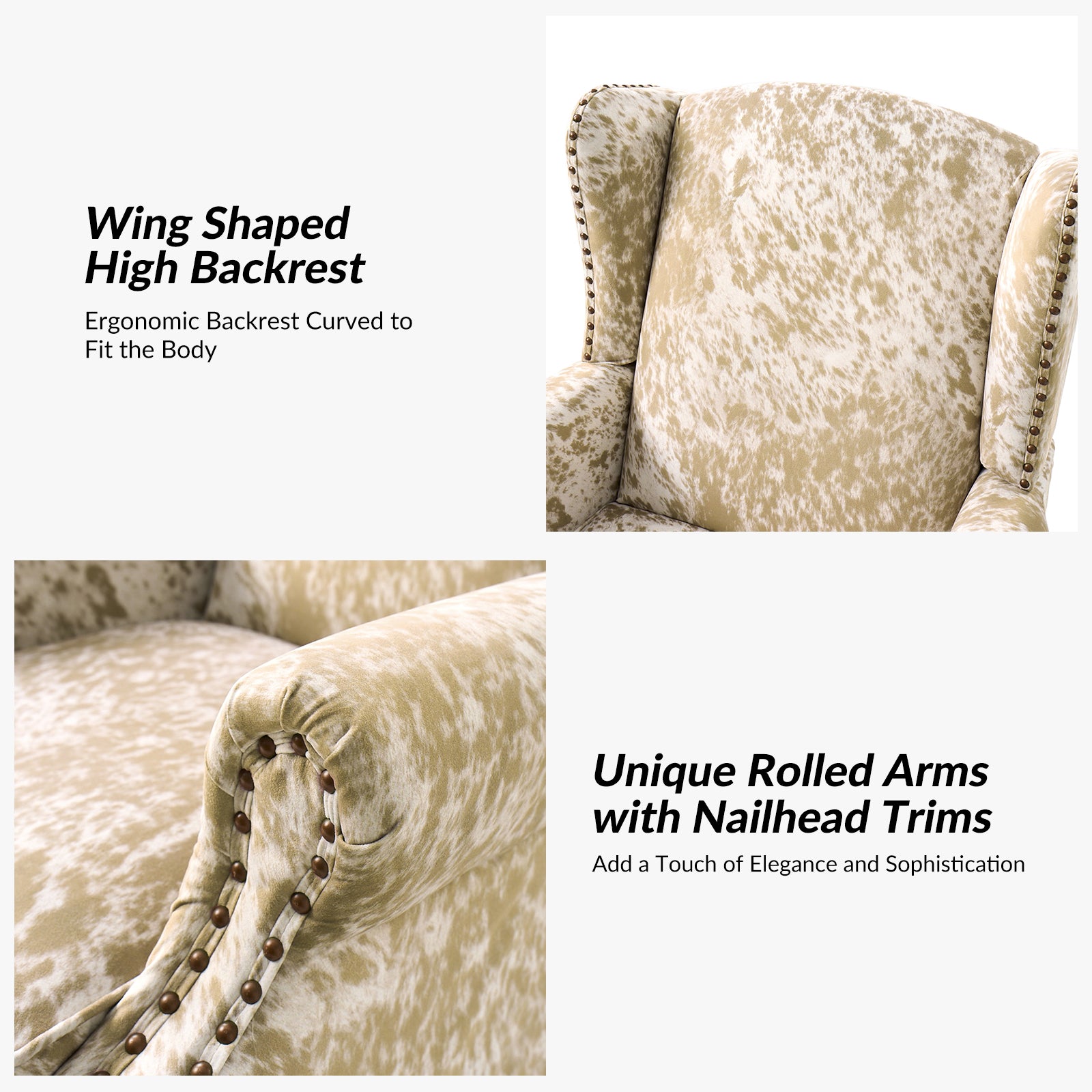 Ivan Armchair in Cheetah