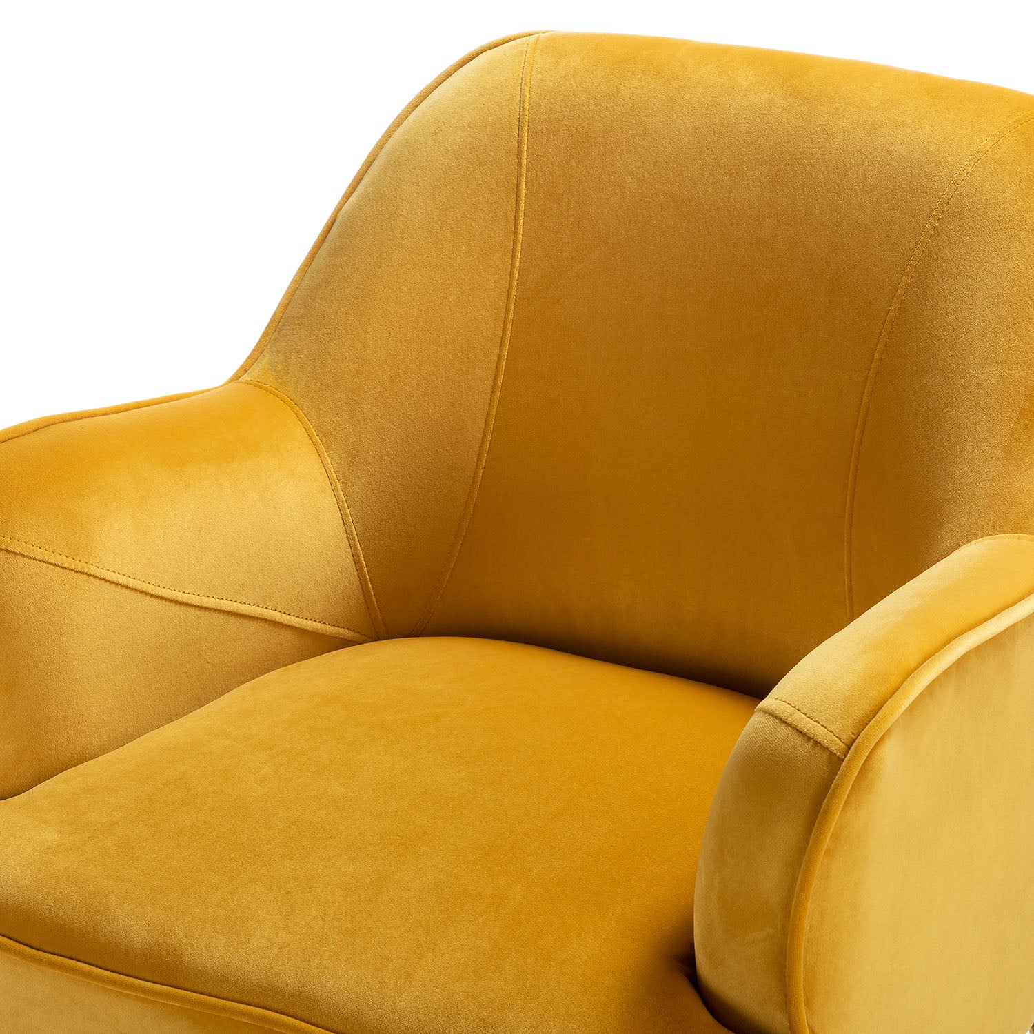 Nora Accent Chair in Mustard