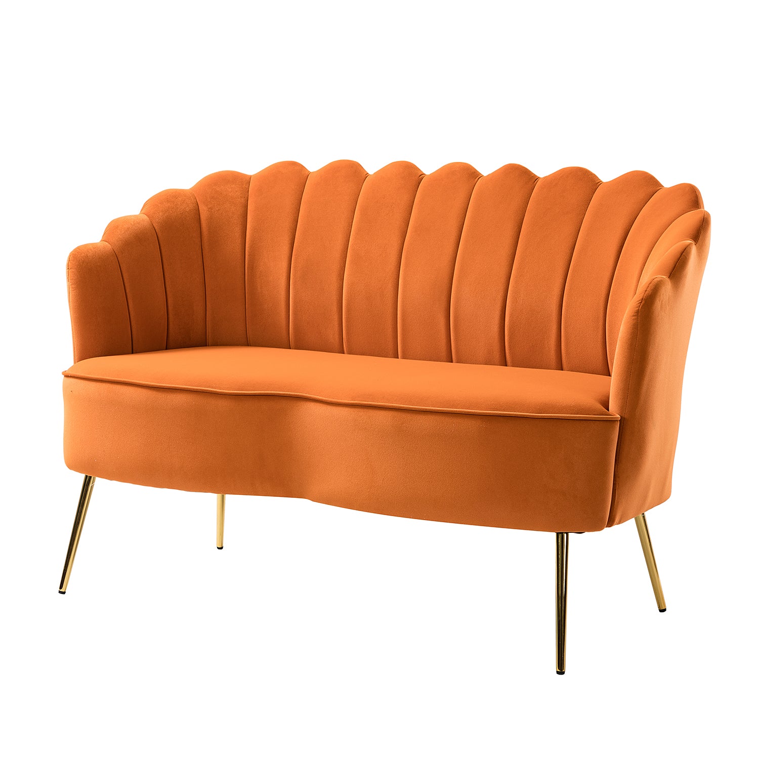 Donata Loveseat in Orange