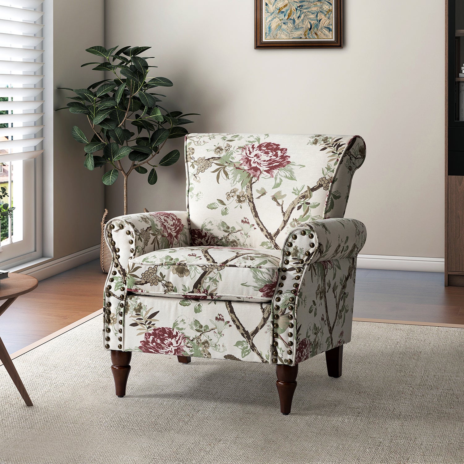 Araceli Armchair in Floral