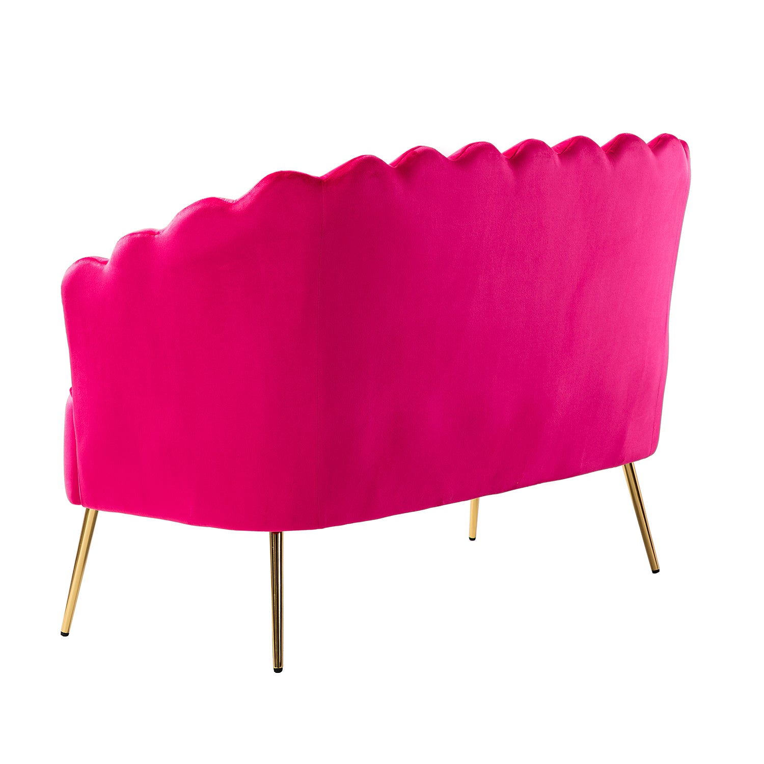 Donata Loveseat in Fushia