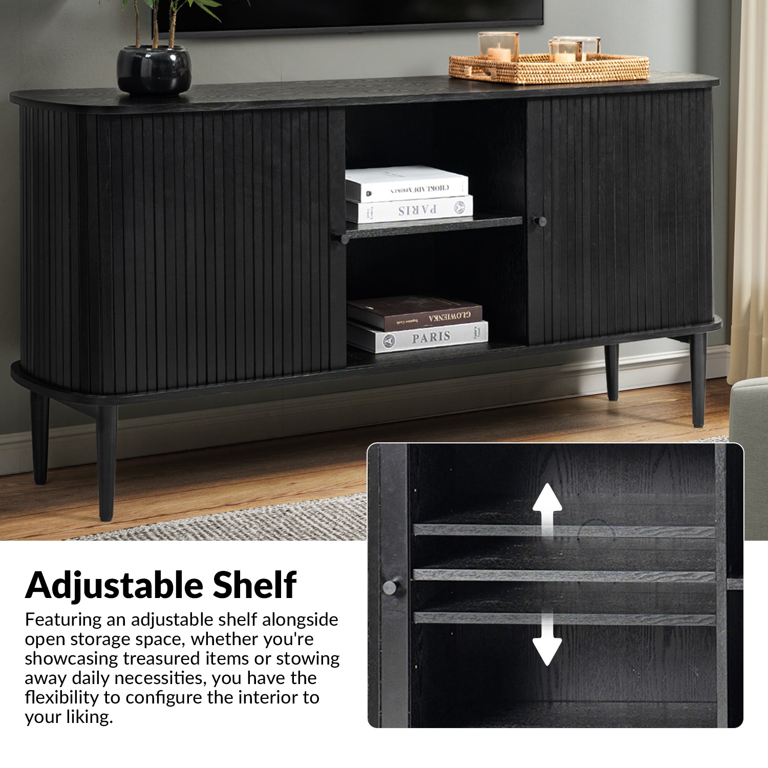 Armin Sideboard in Black