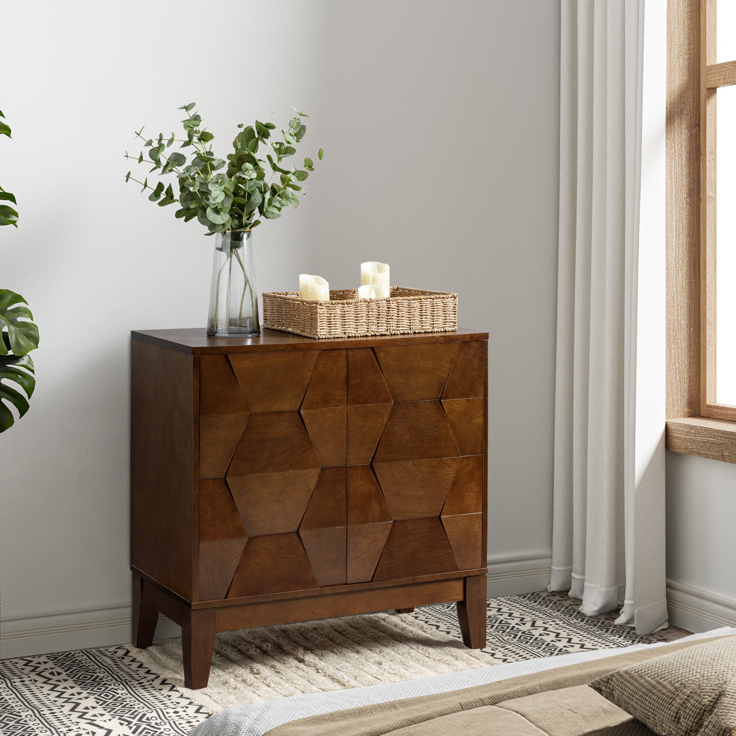 Whisnant Accent Cabinet in Walnut