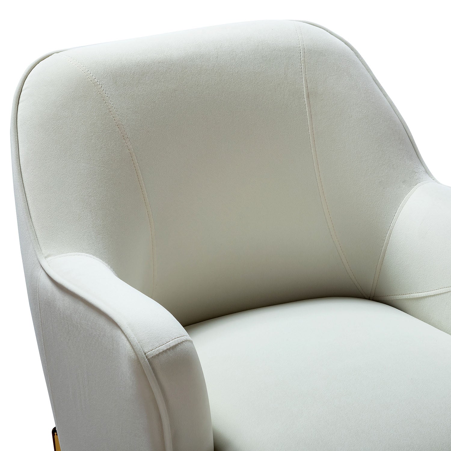 Nora Accent Chair in Ivory