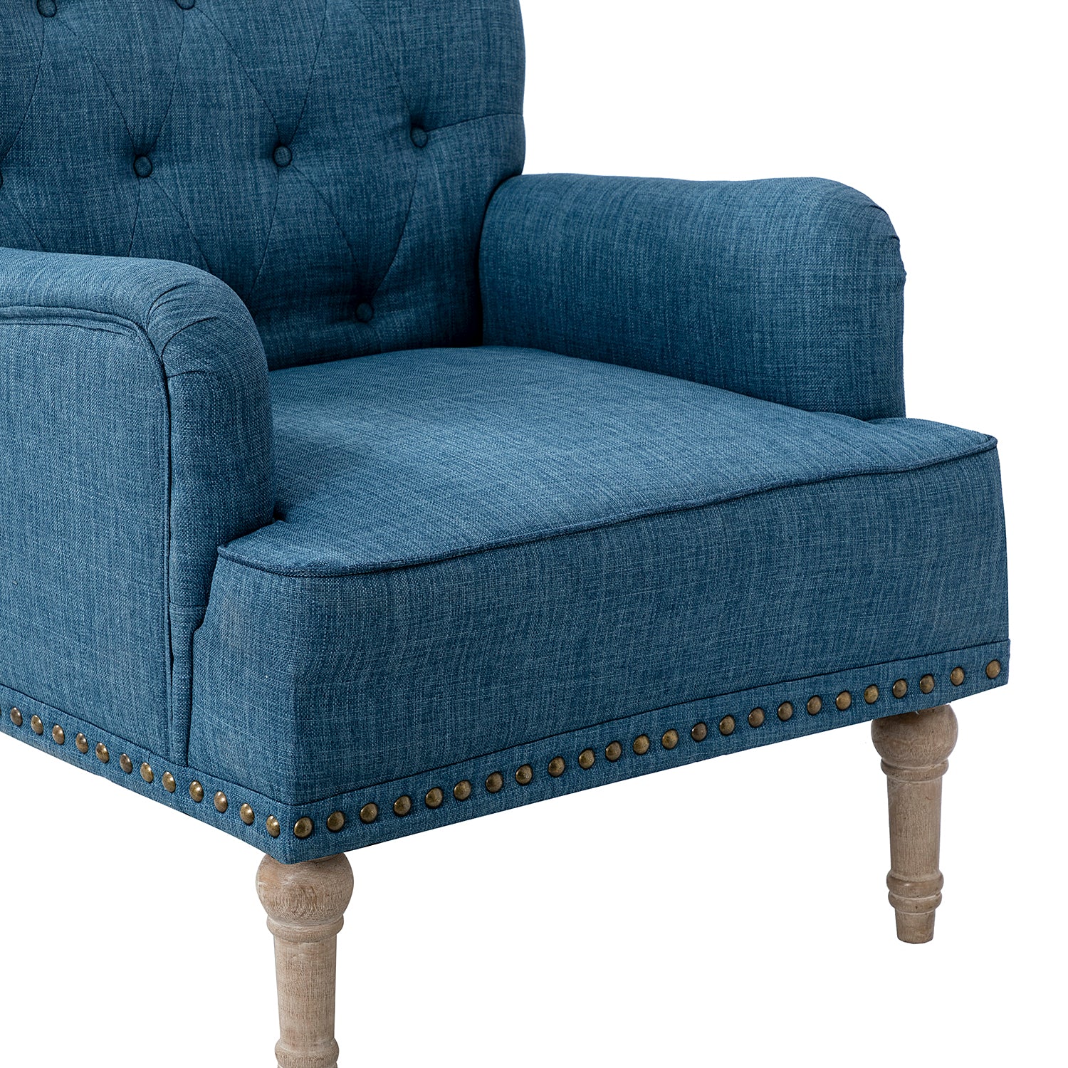 Naida Armchair in Navy