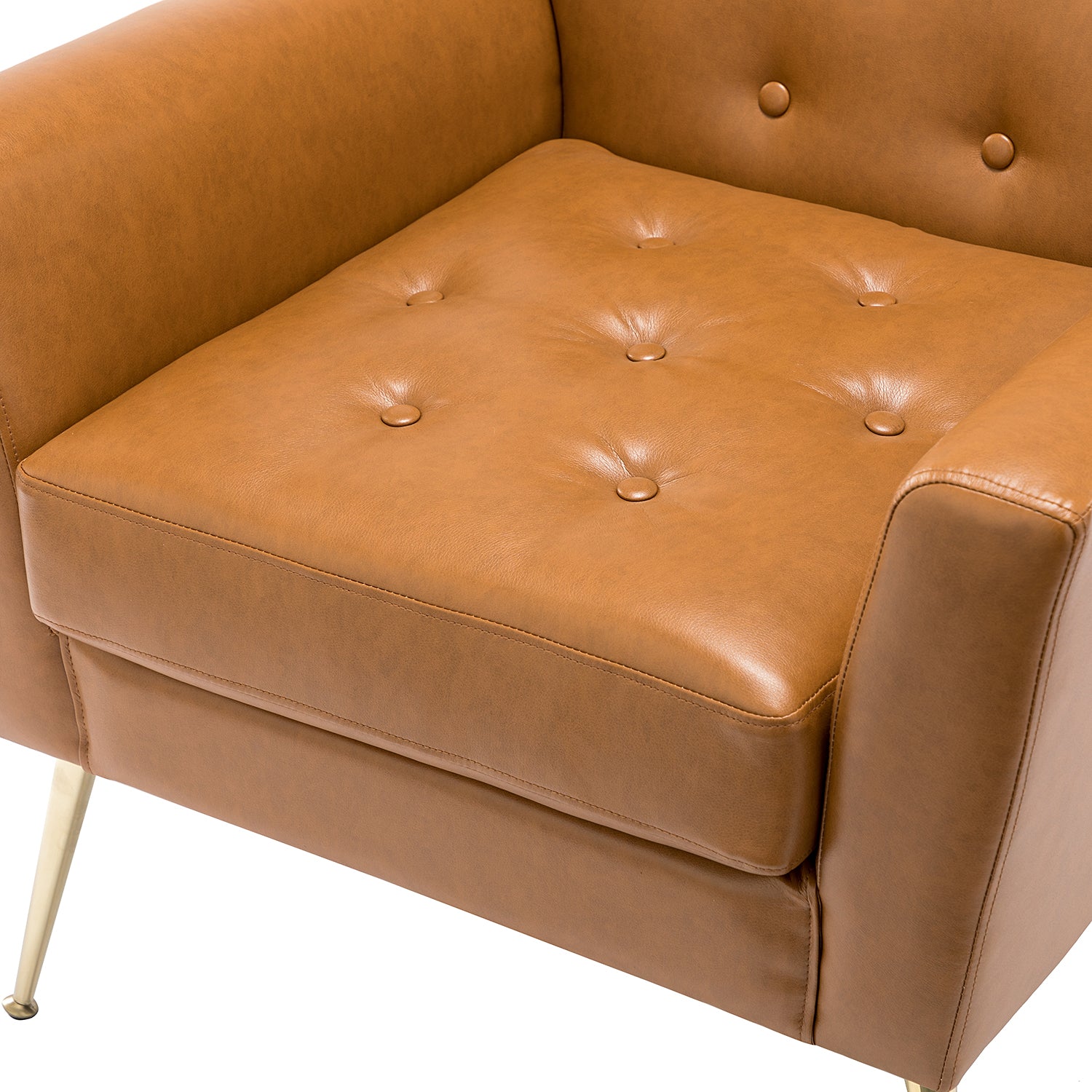 Alcyone Armchair in Camel