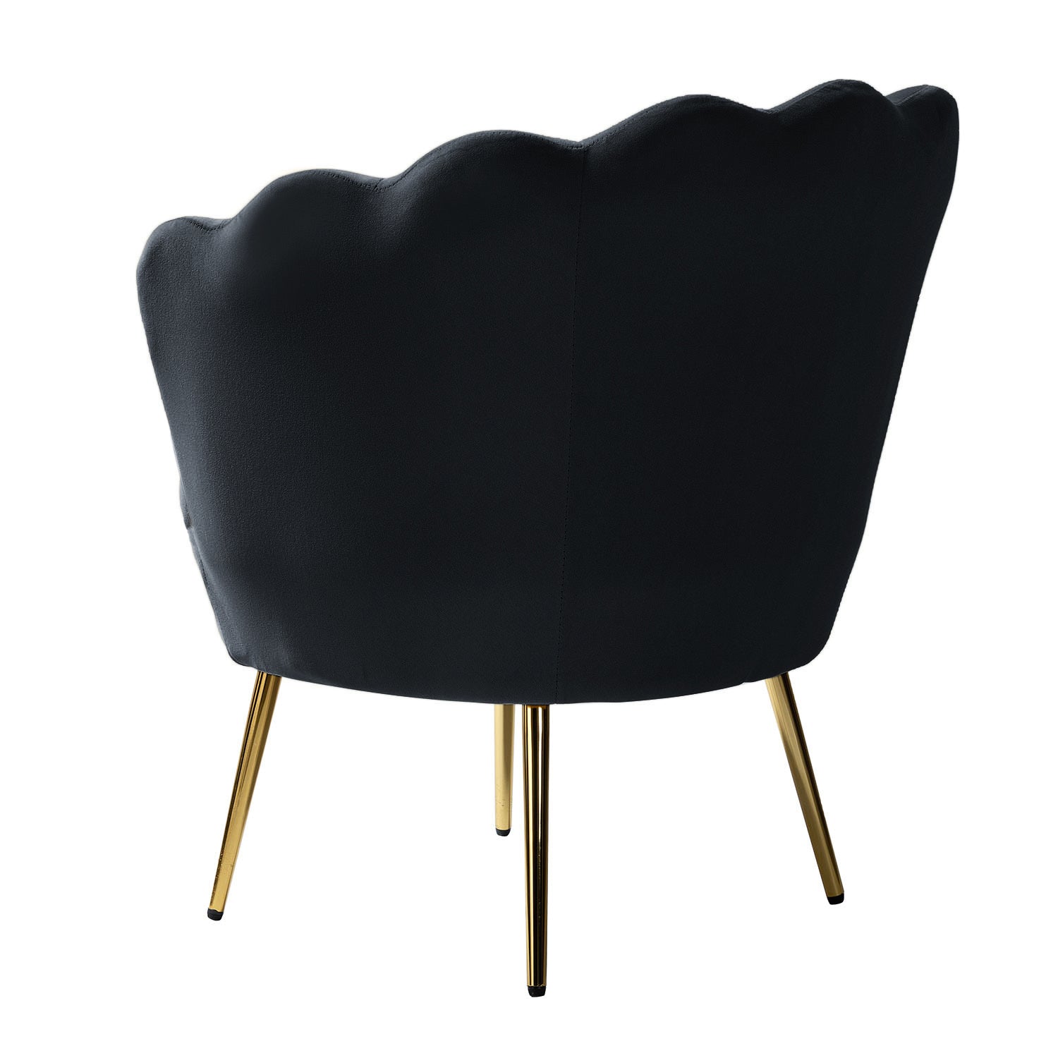 Donata Barrel Chair in Black