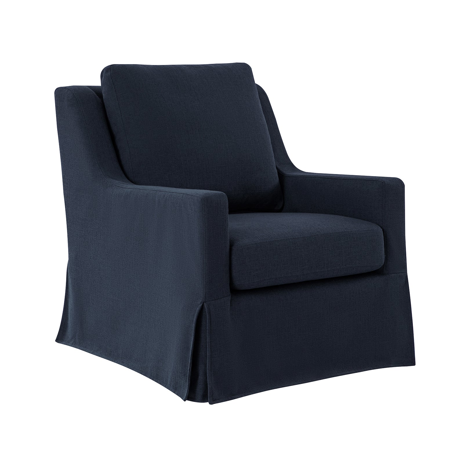 Stan Swivel Chair in Navy
