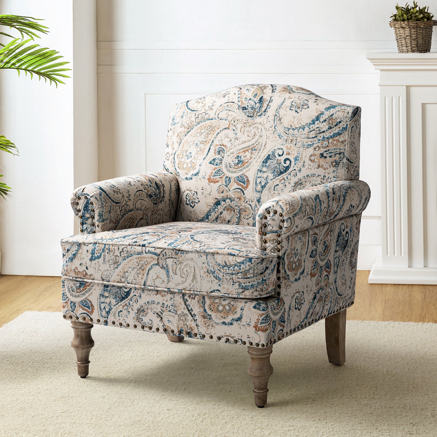 Murray Accent Chair in Paisley