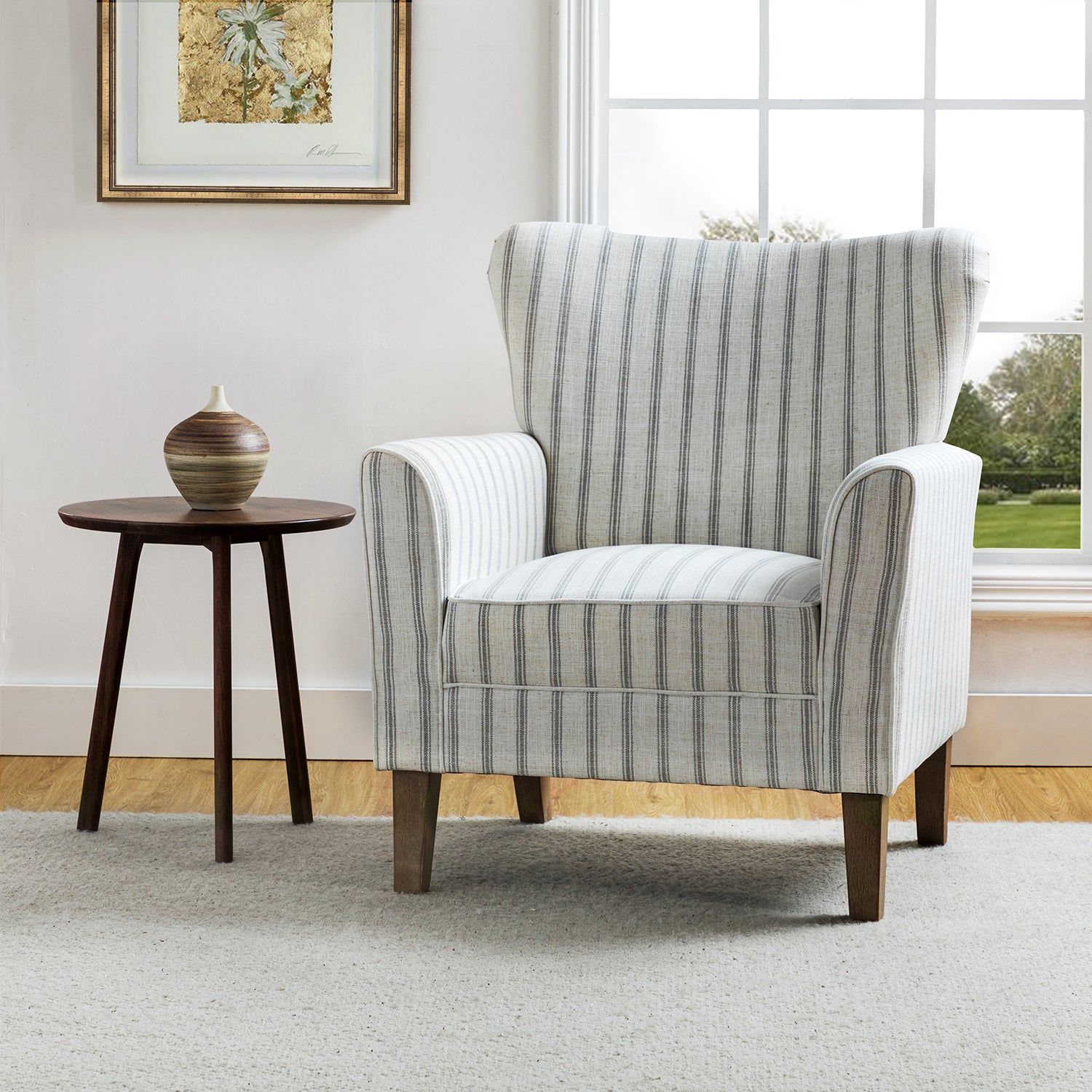 Gustaf Armchair in Grey