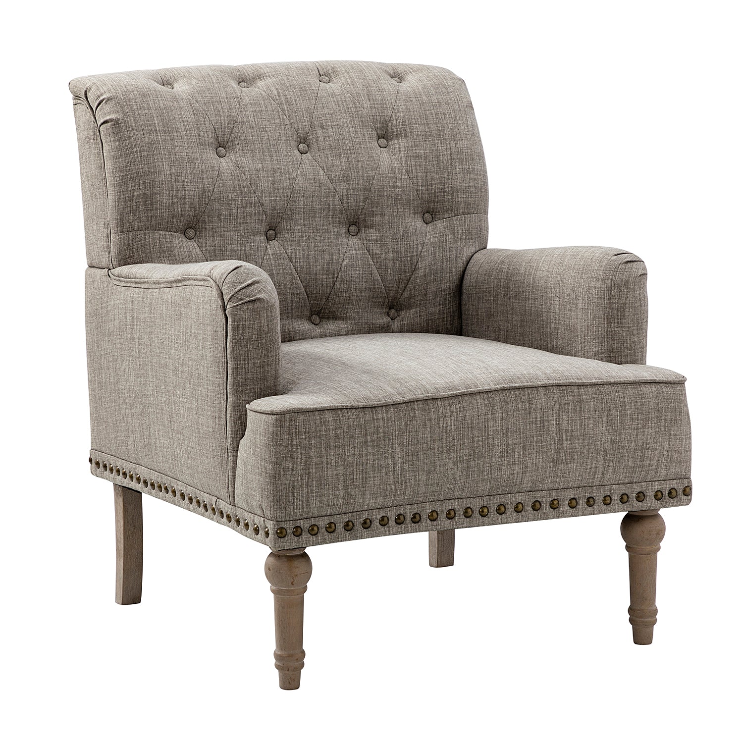 Naida Armchair in Grey