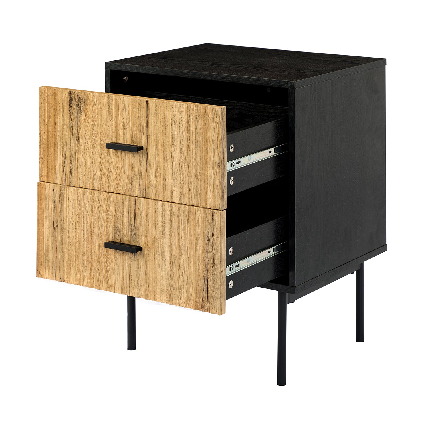 Paul Nightstand in Black