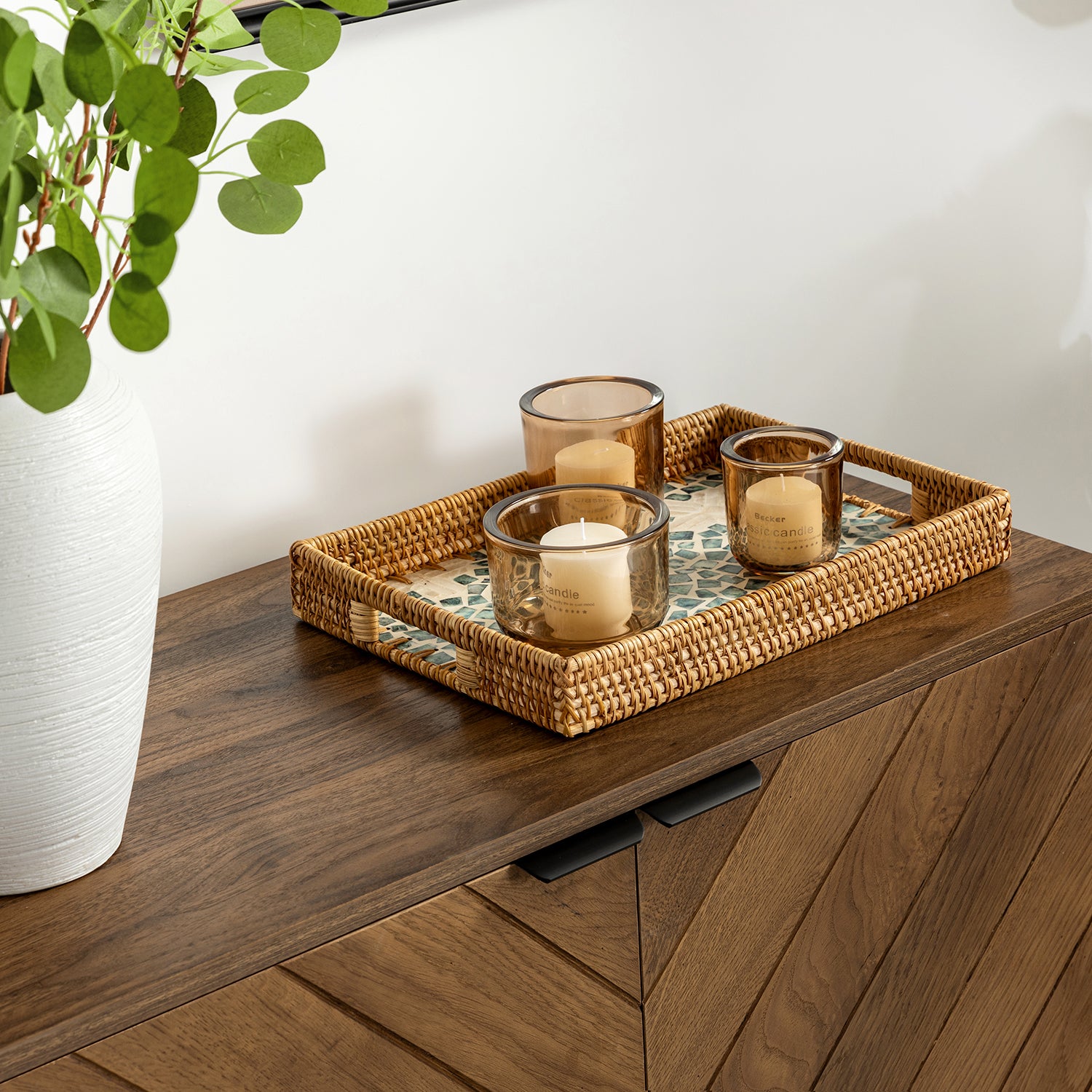 Paschall Accent Cabinet in Walnut
