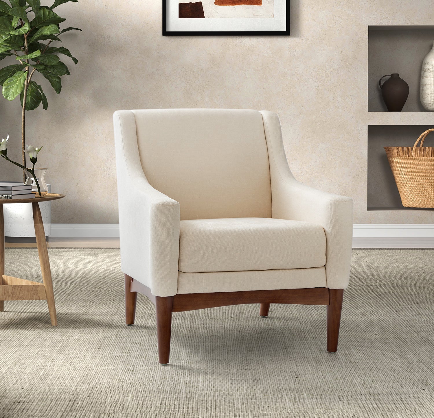 Gerard Armchair in Ivory