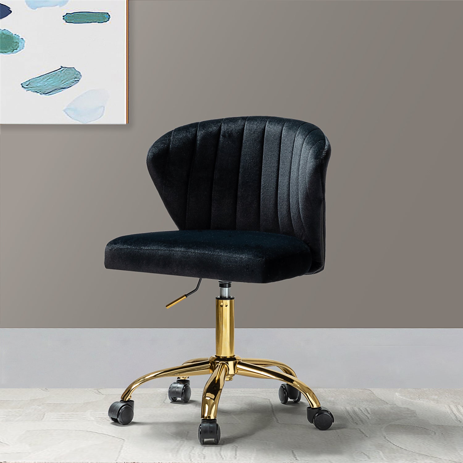 Ilia Task Chair in Black