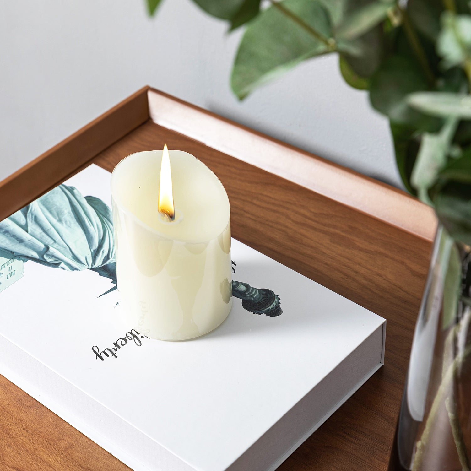 Florrie Nightstand in Acorn