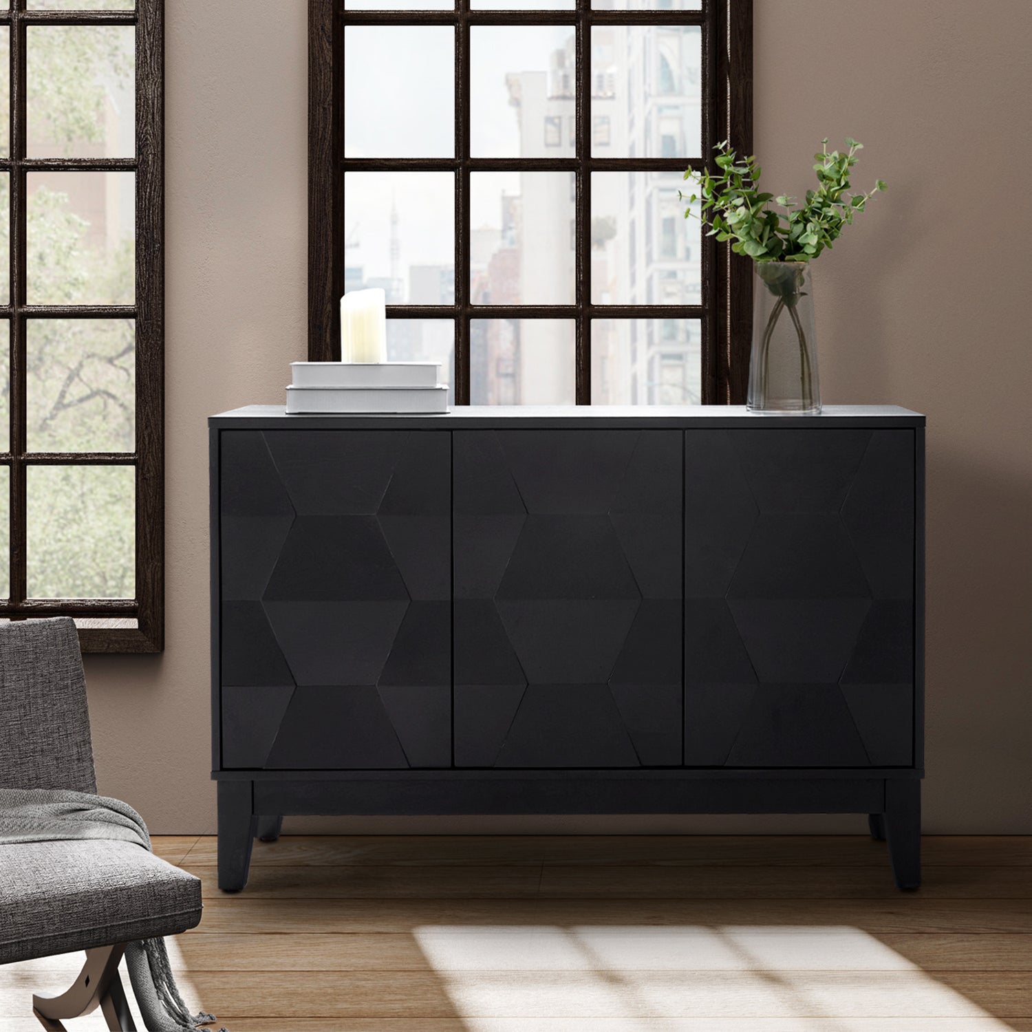 Joyce Sideboard in Black