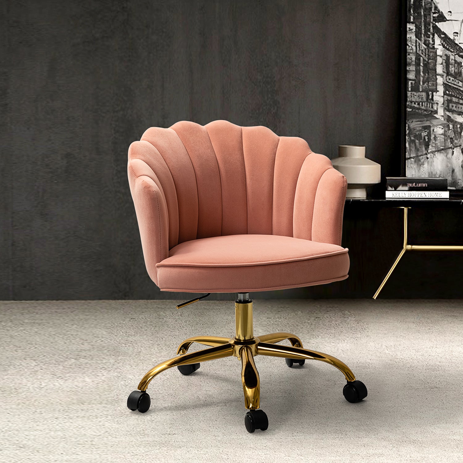 Belanda Task Chair in Pink