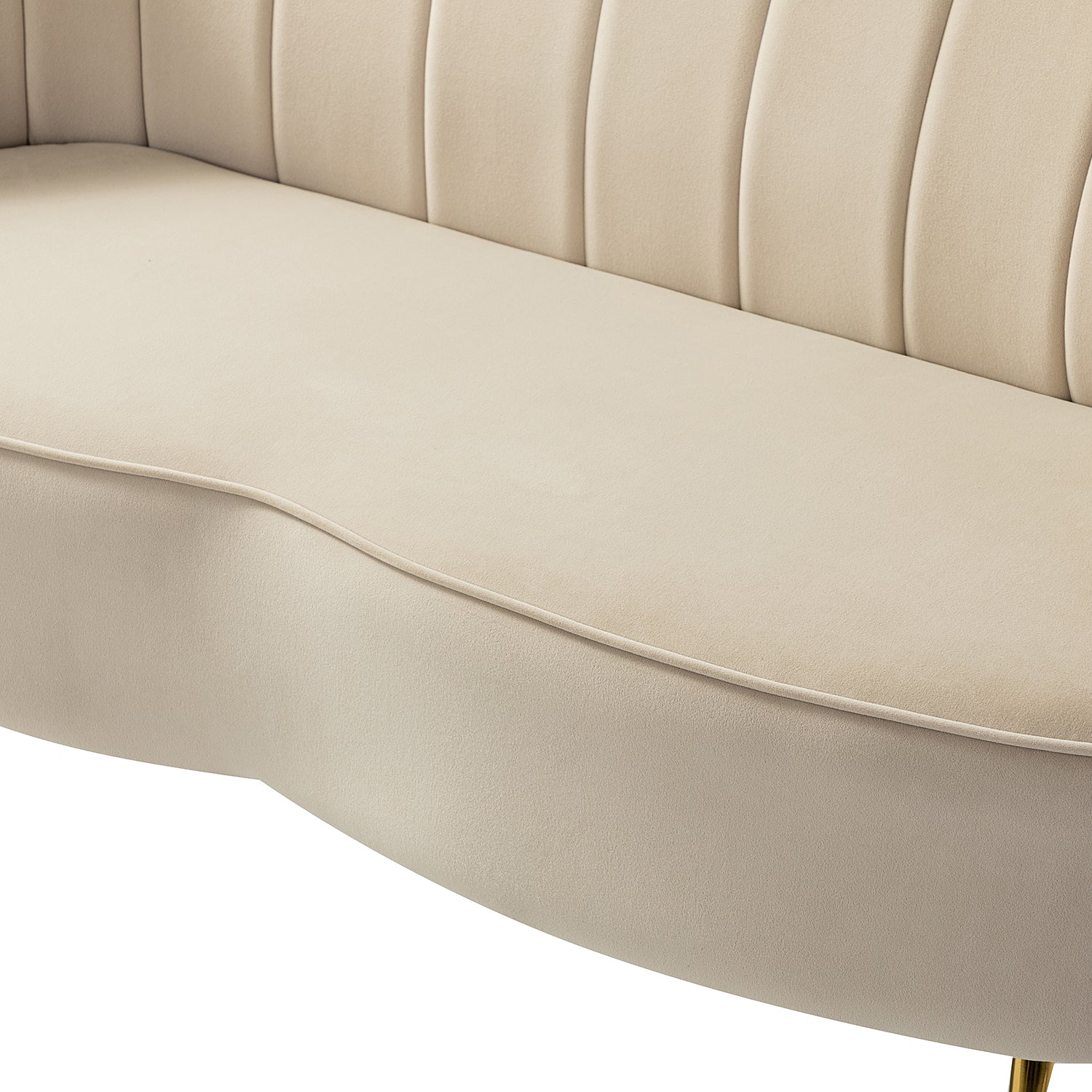Donata Loveseat in Tan