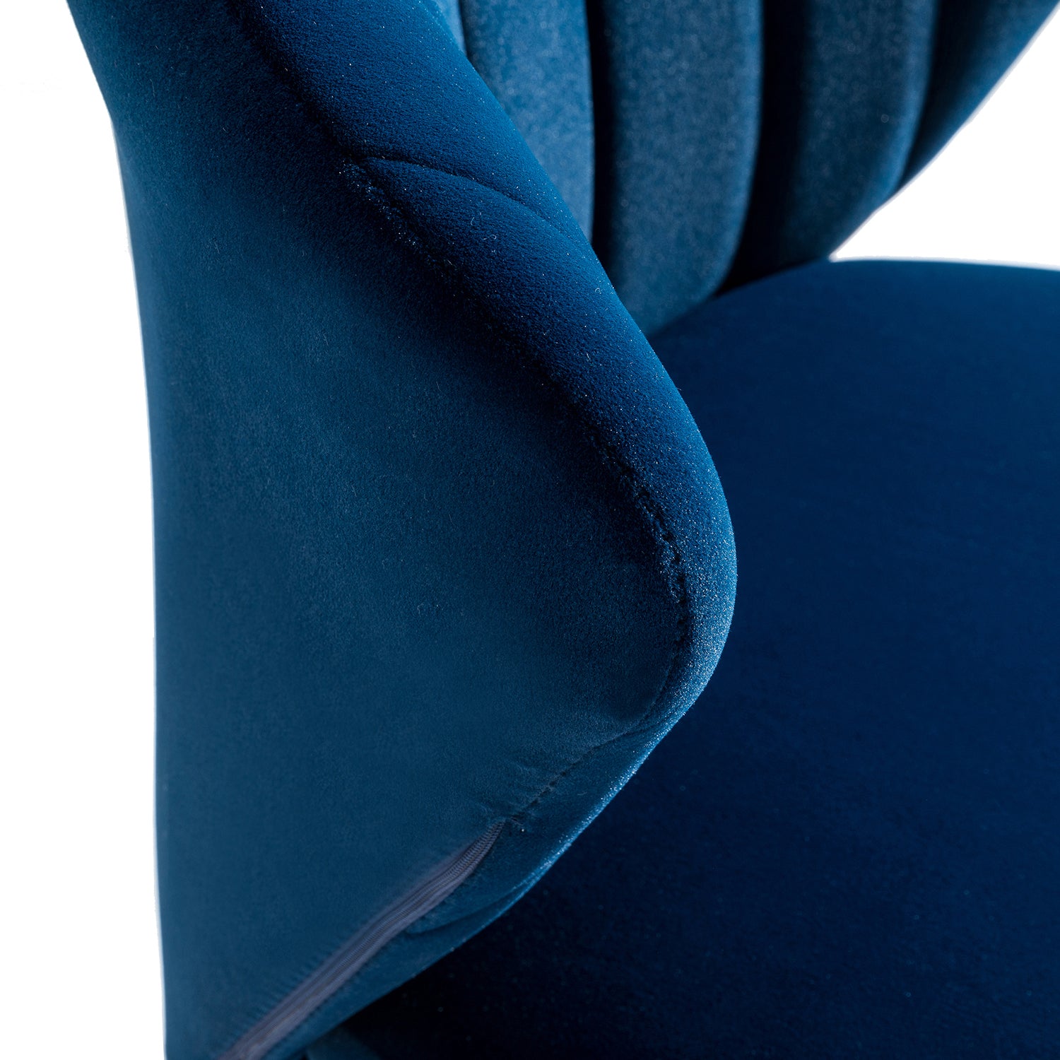 Milia Dining Chair Set of 2 in Navy