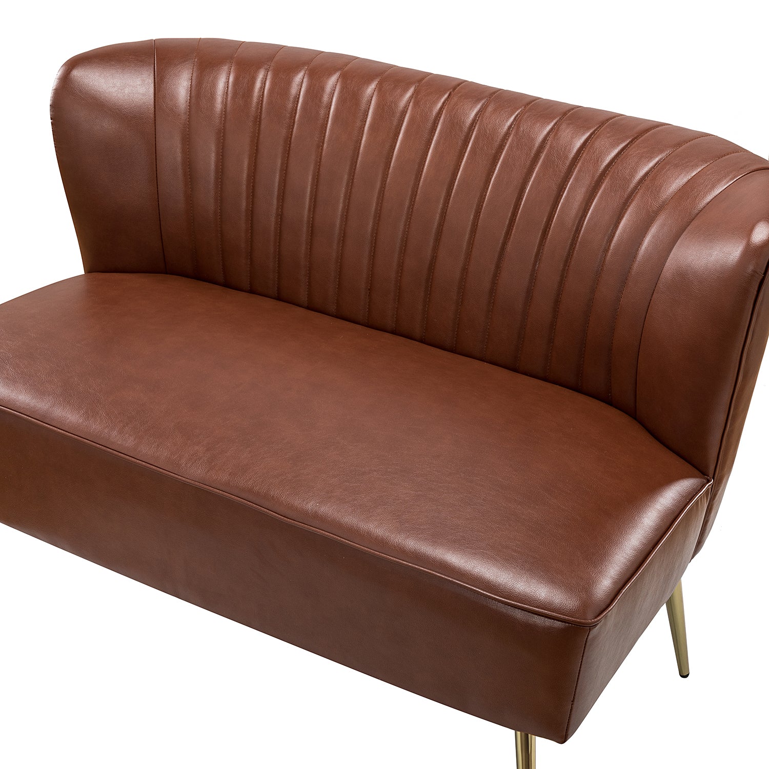 Monica Loveseat in Brown