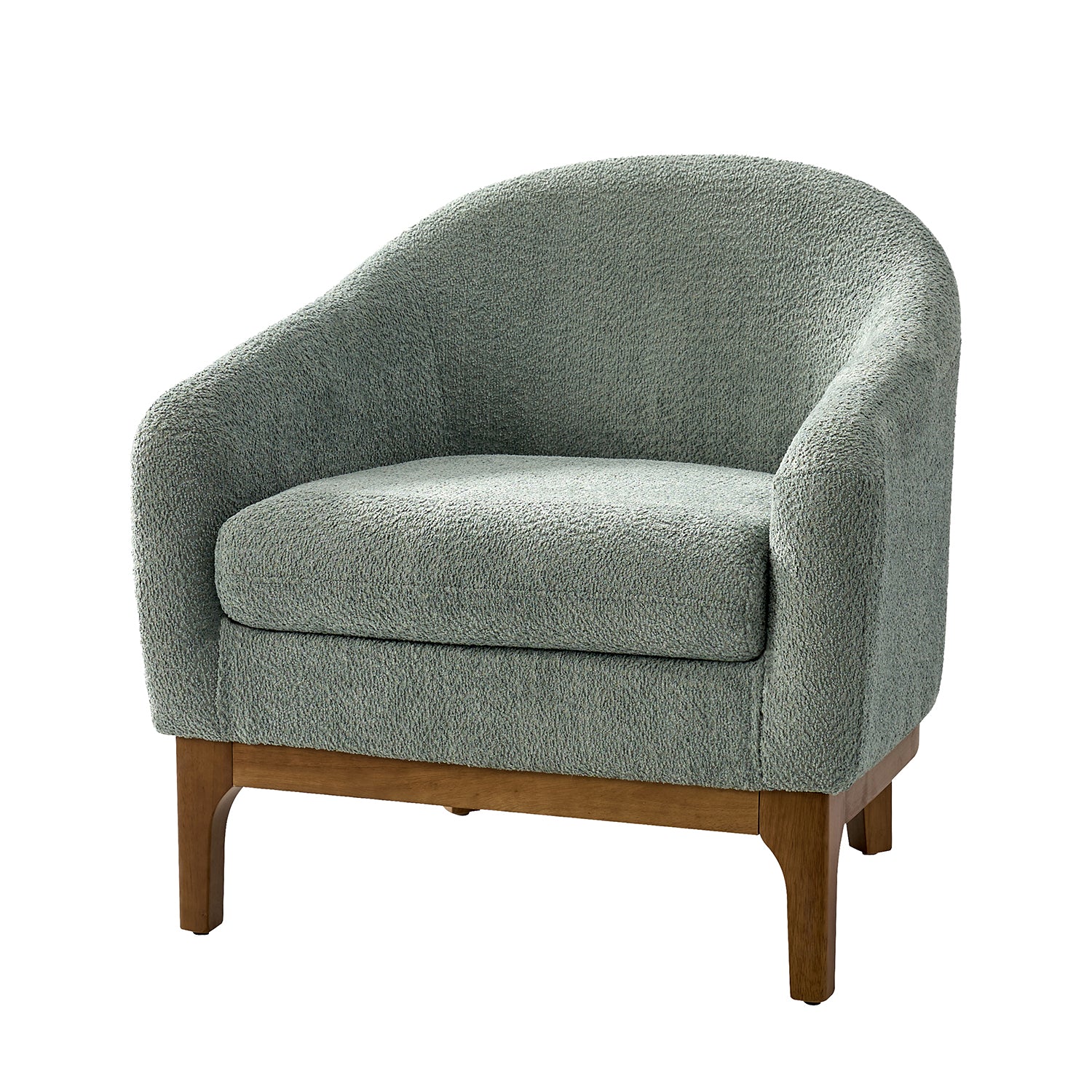 Joseph Boucle Armchair Chair in Sage