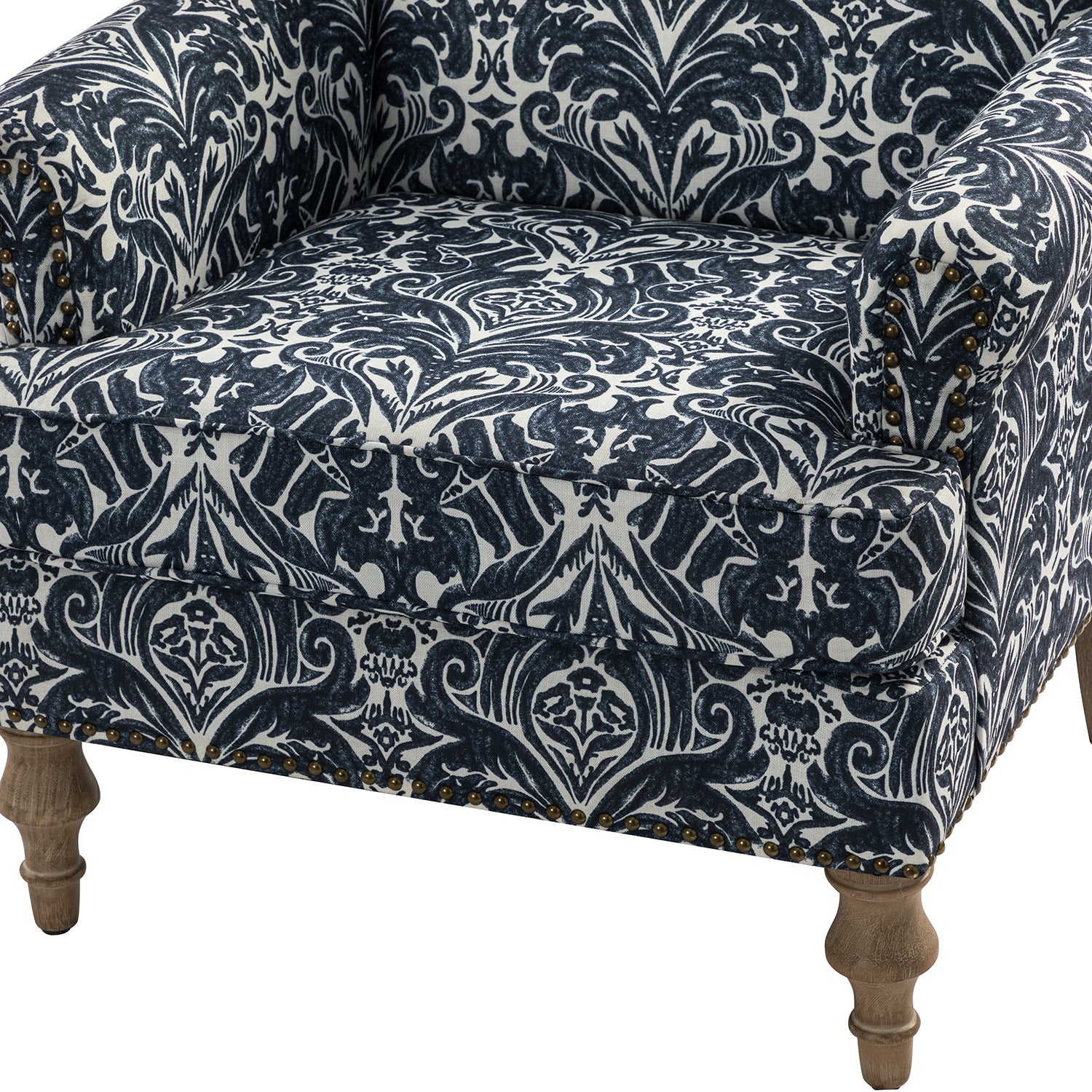 Murray Accent Chair in Navy