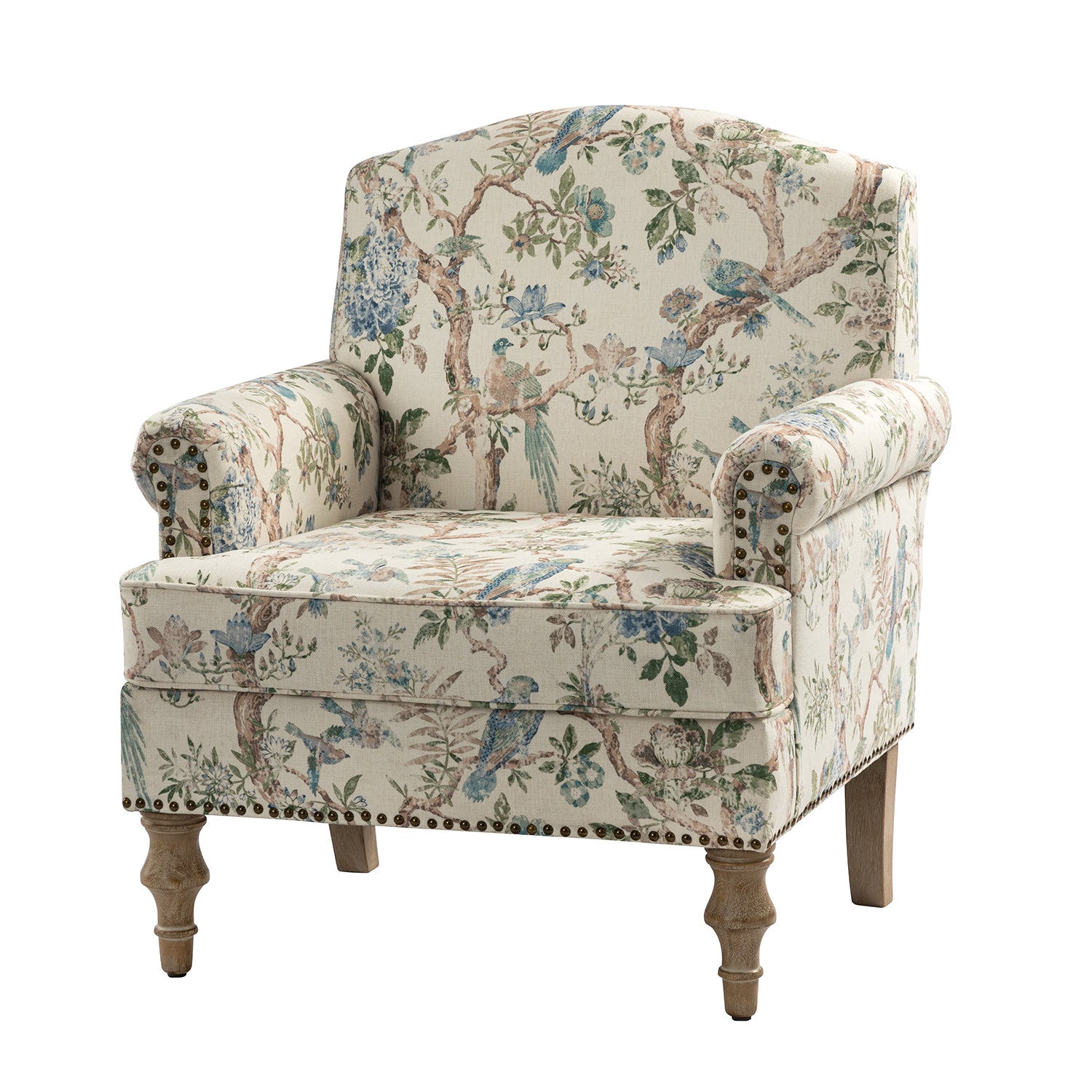 Murray Accent Chair in Bird