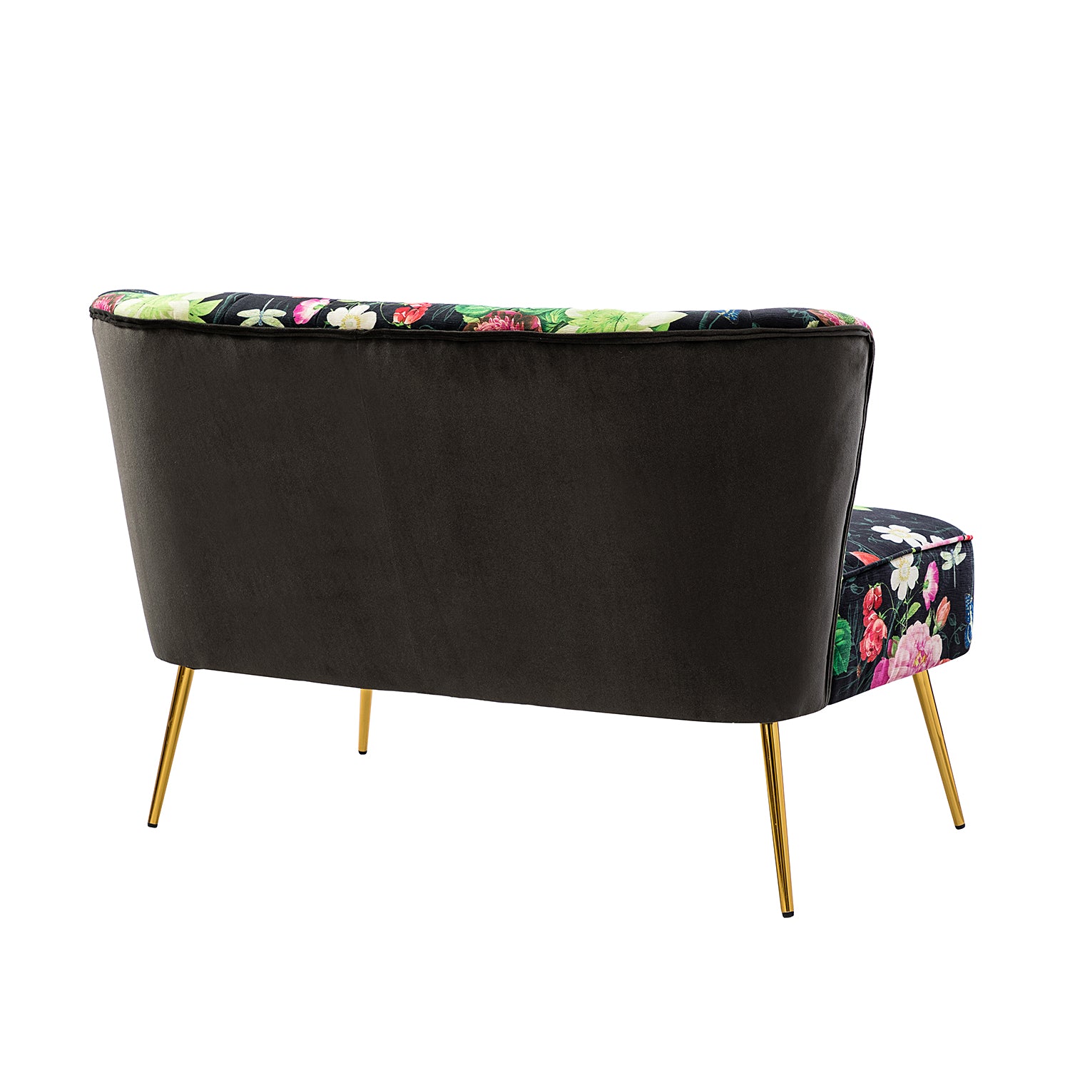 Cuneo Loveseat in Black