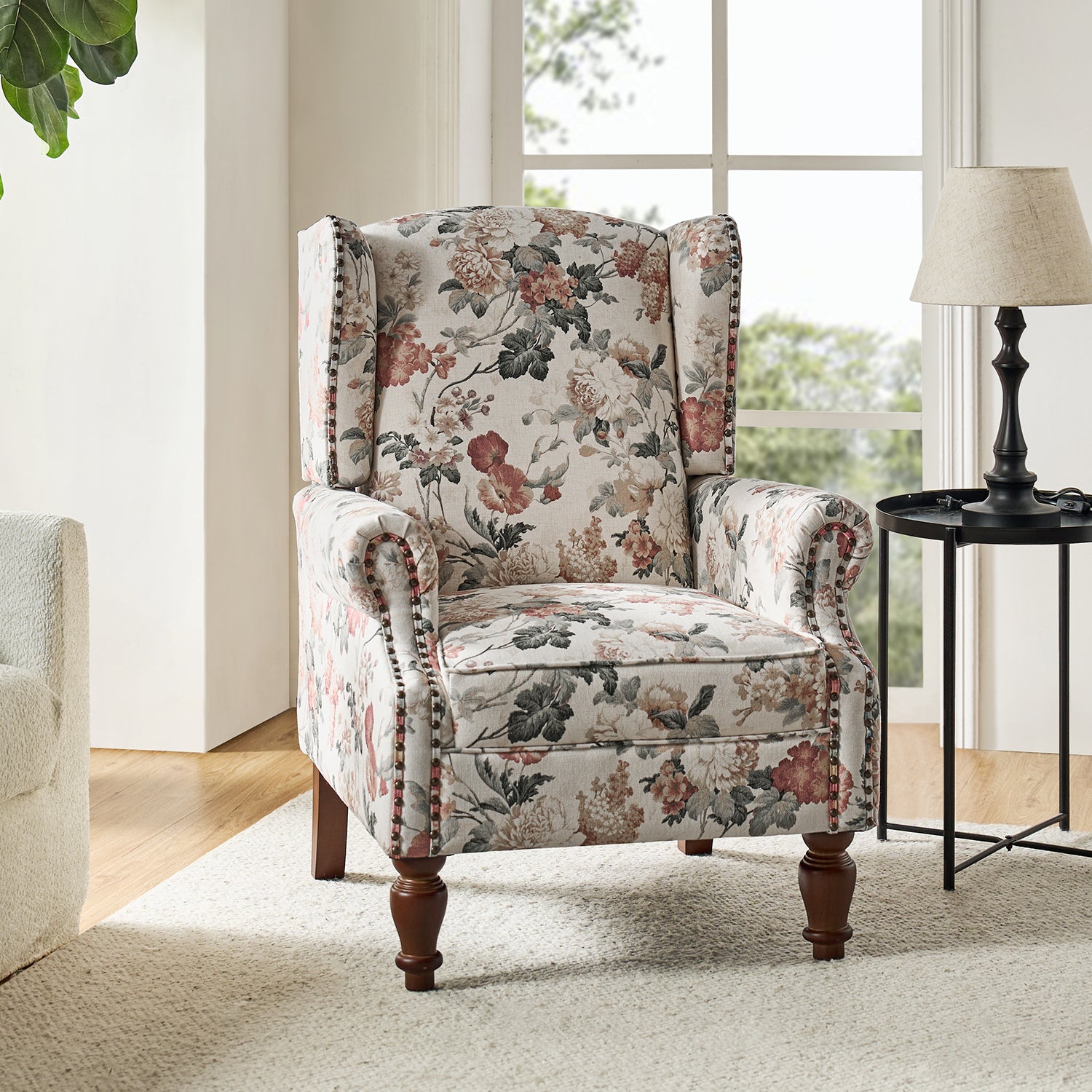 Theodor Armchair in Floral