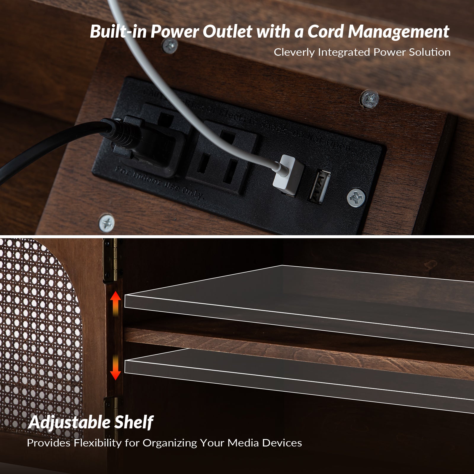 Sebastian Nightstand in Walnut