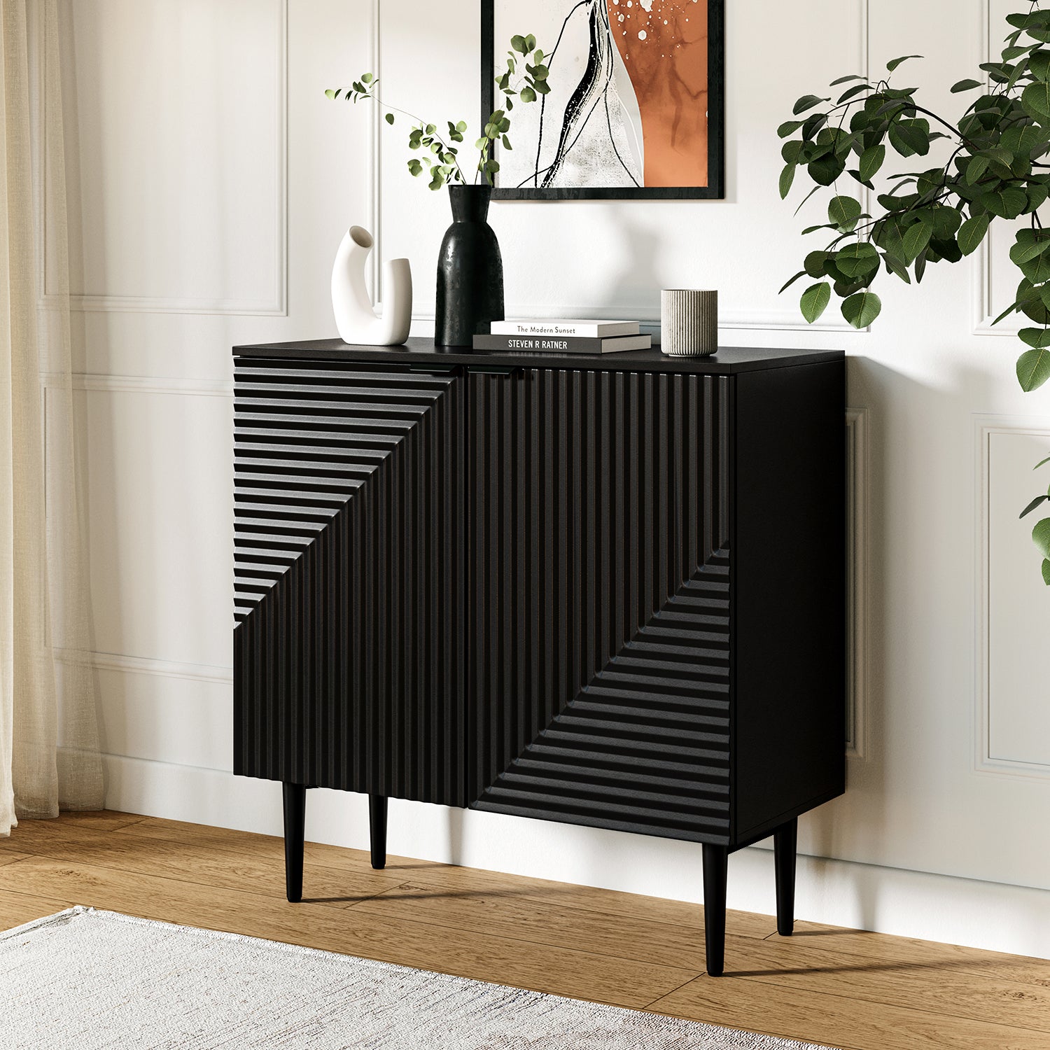 Burkart Cabinet in Black
