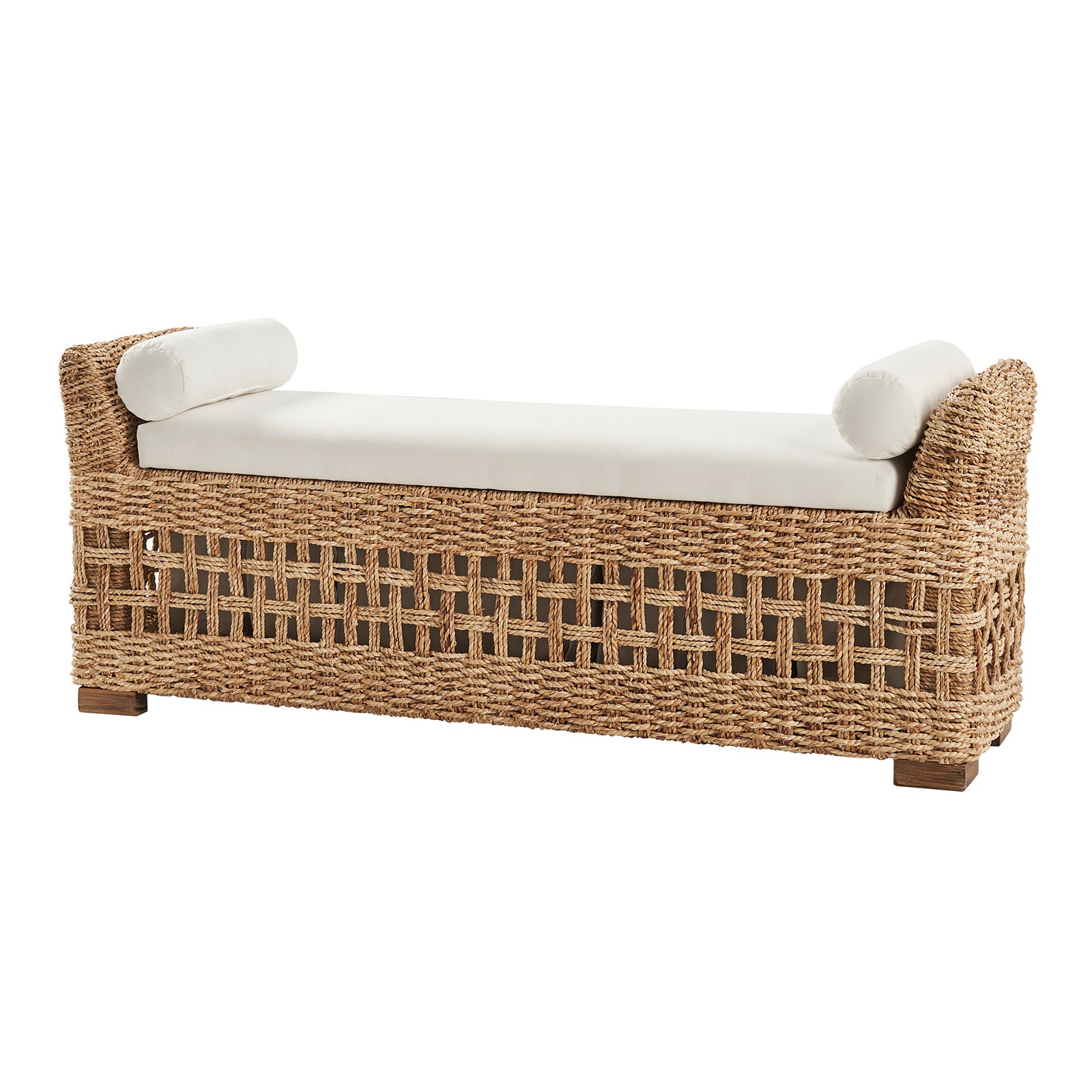 Anton Ratten Storage Bench in Natural