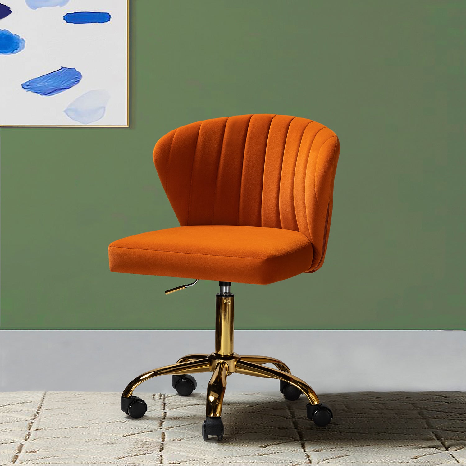 Ilia Task Chair in Orange