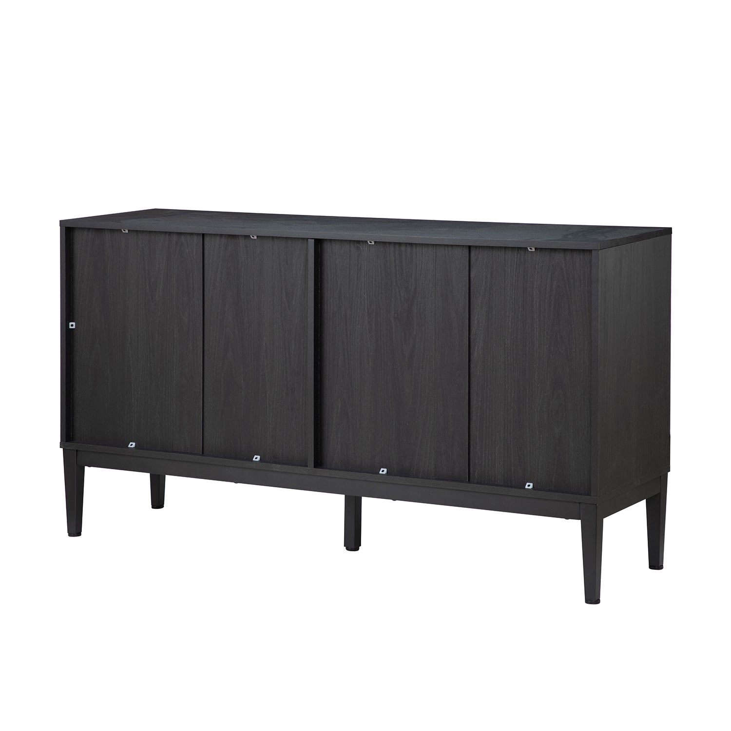 Hargapas 4 Door Sideboard in Black