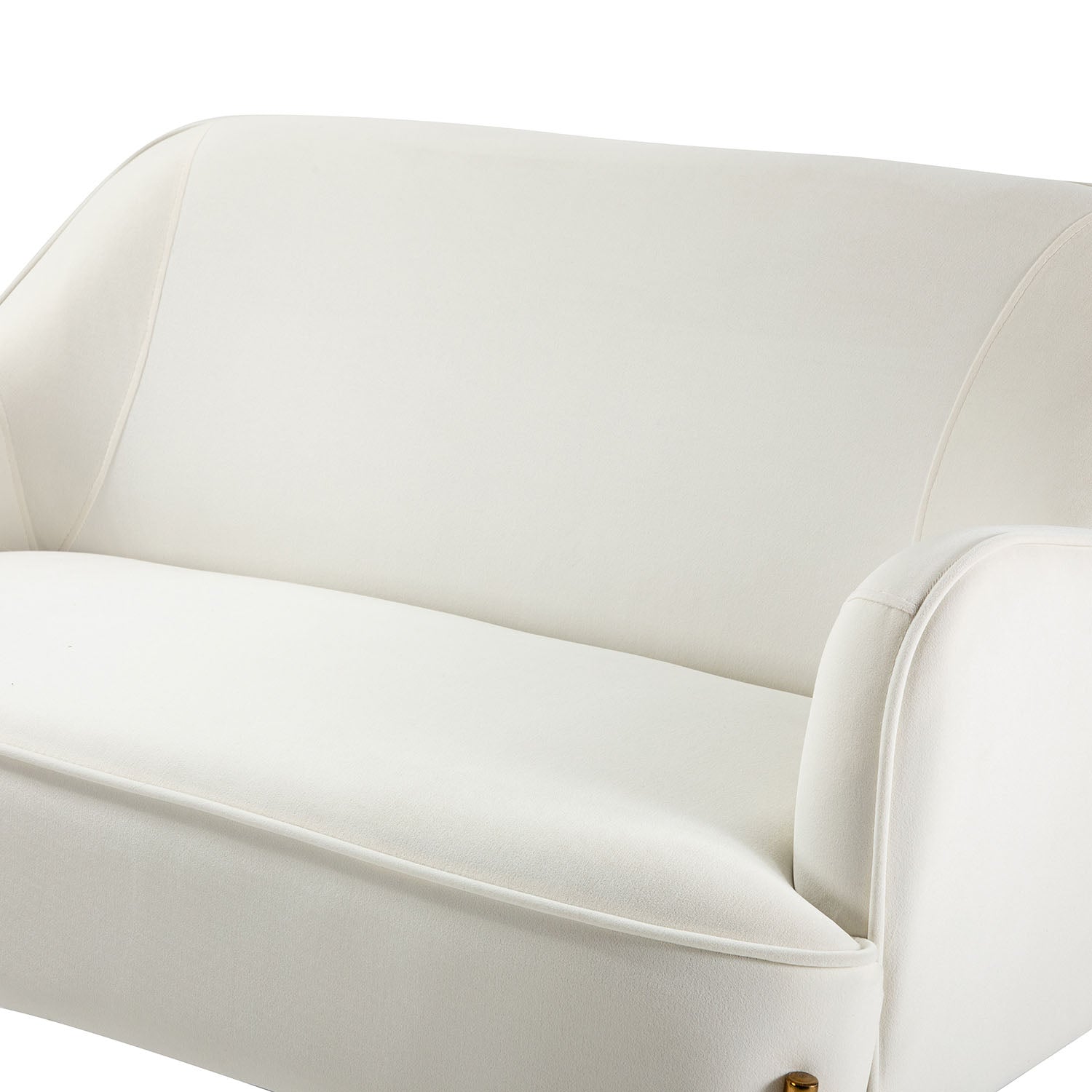 Aginaga Loveseat in Ivory