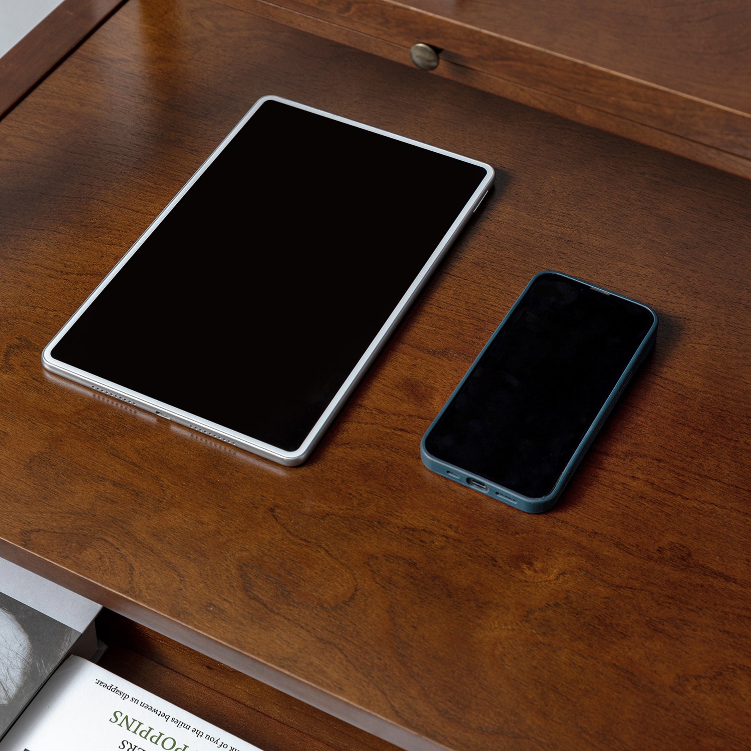 Bernadette Nightstand in Walnut