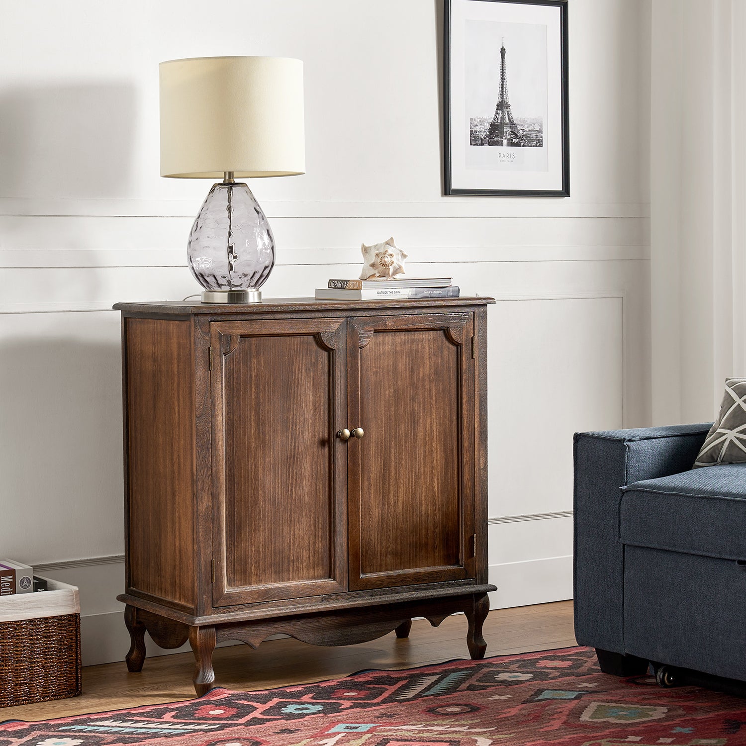 Aanijah Accent Cabinet in Walnut