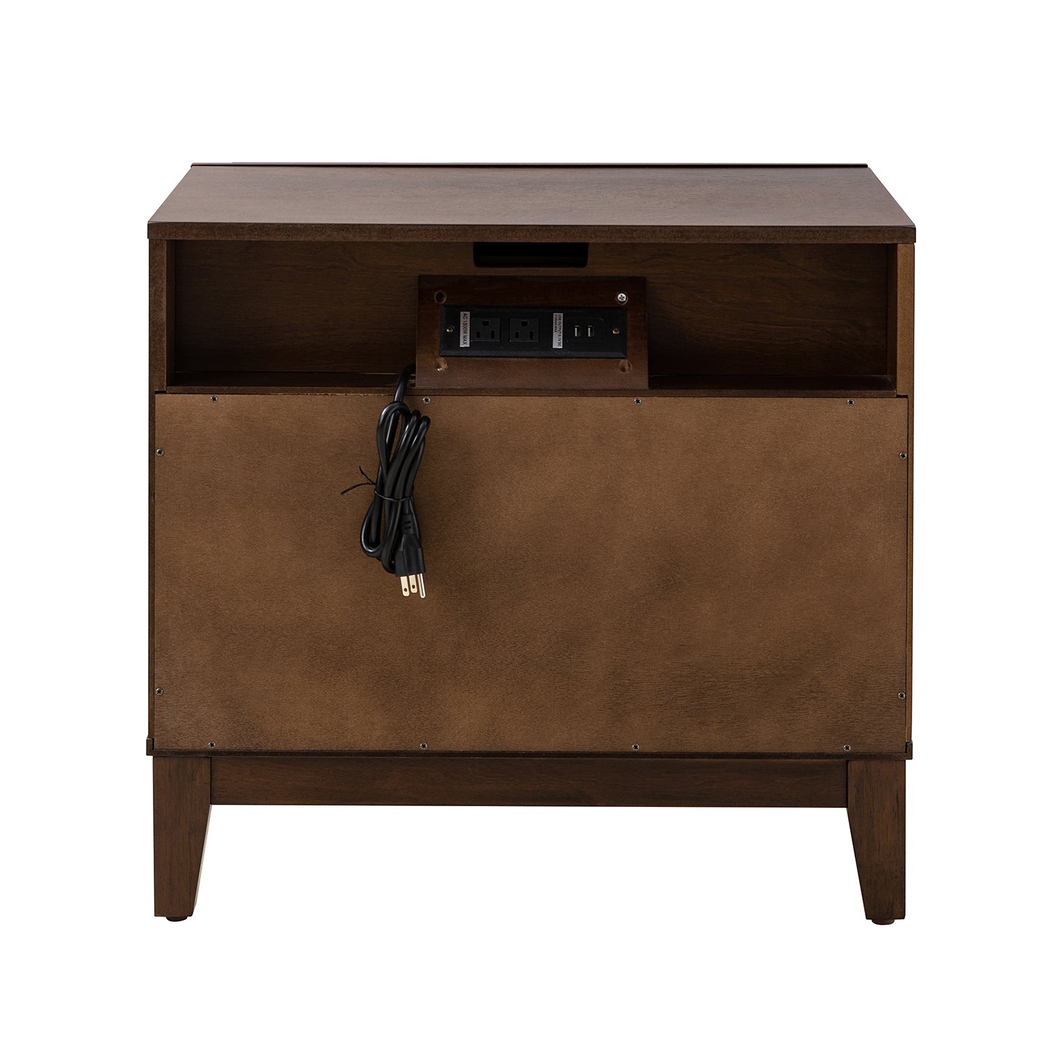 Helga Nightstand in Walnut